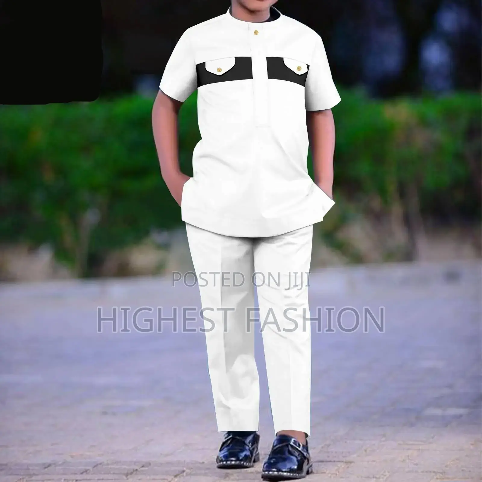 Short Sleeve Kaftan Outfit