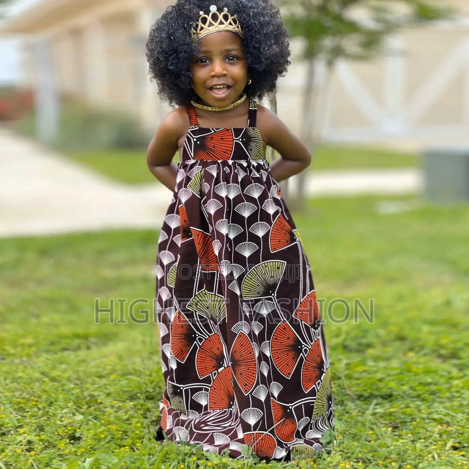 Sleeveless Print Dress
