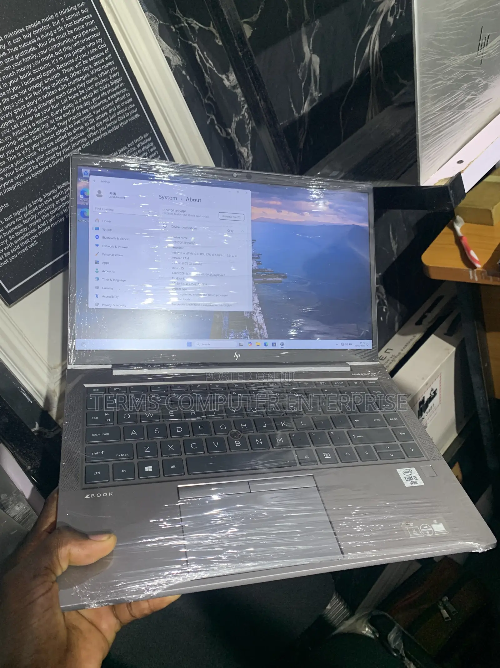 Laptop HP ZBook Firefly 14 G7 8GB Intel Core i5 SSD 256GB