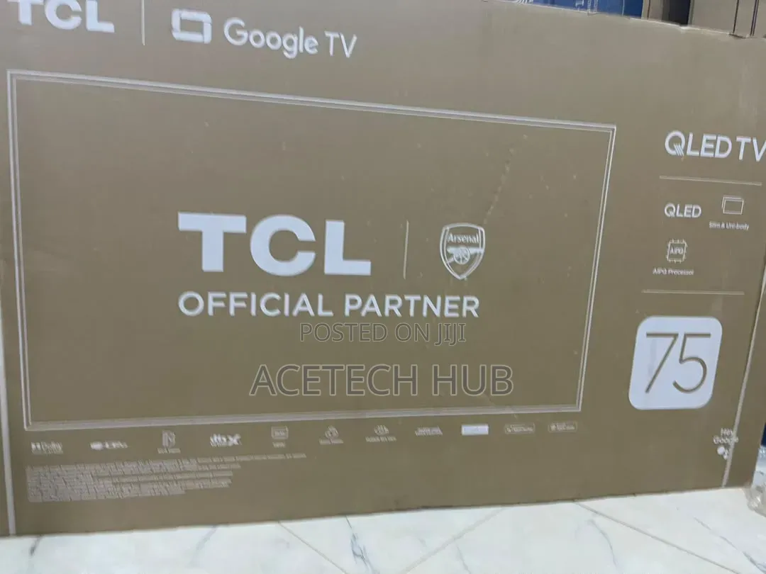 TCL 75" Qled for Next-Level Viewing