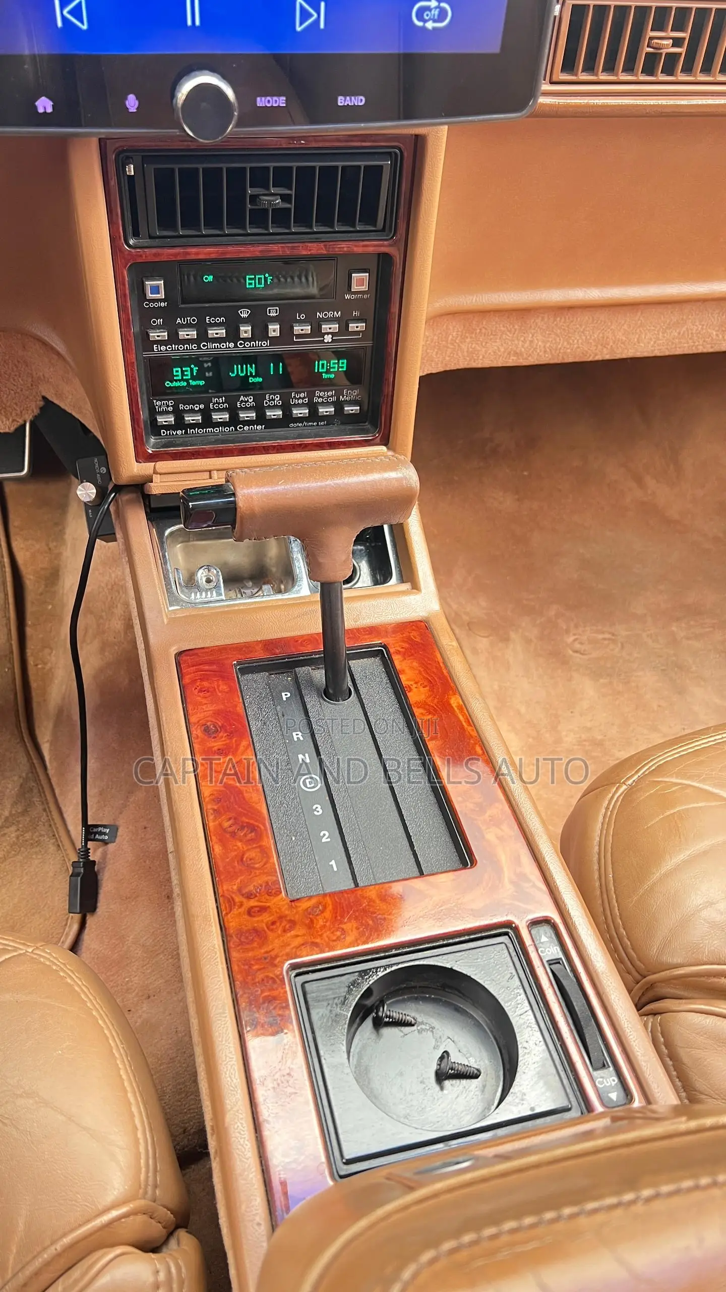 Cadillac Deville 1989 Burgundy