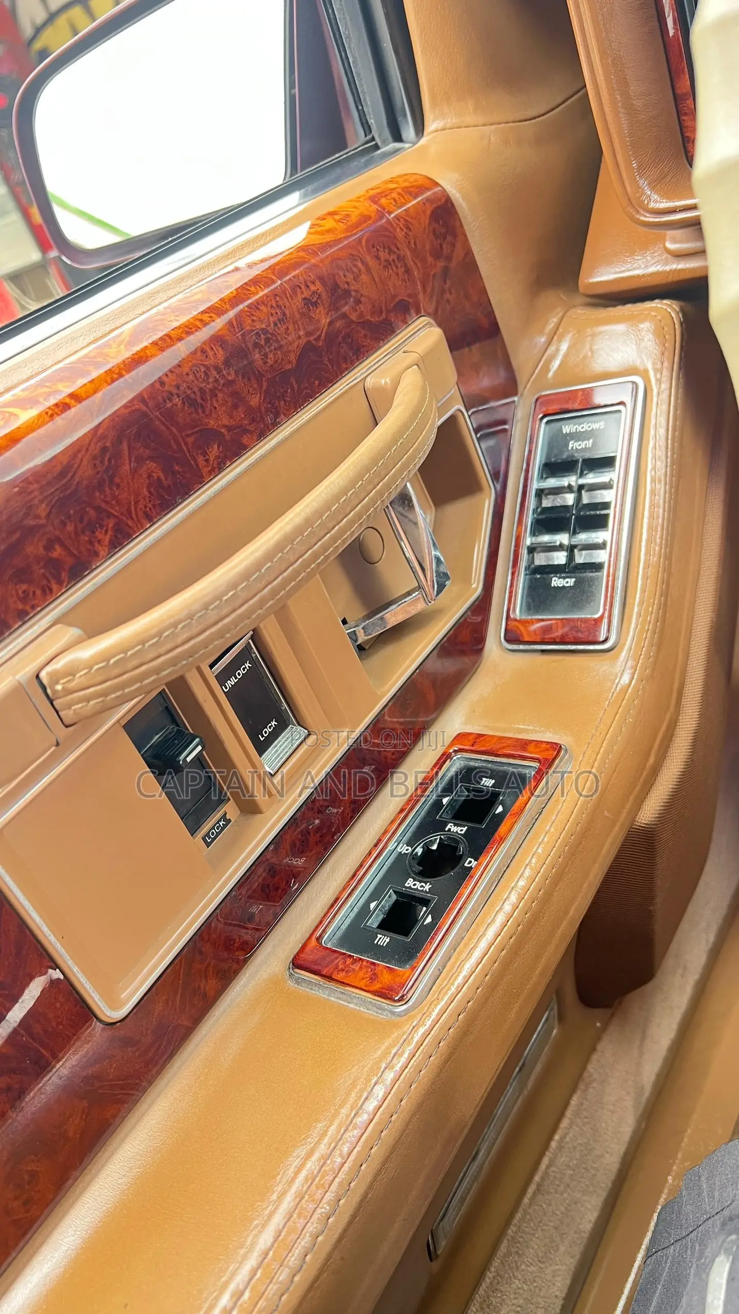 Cadillac Deville 1989 Burgundy