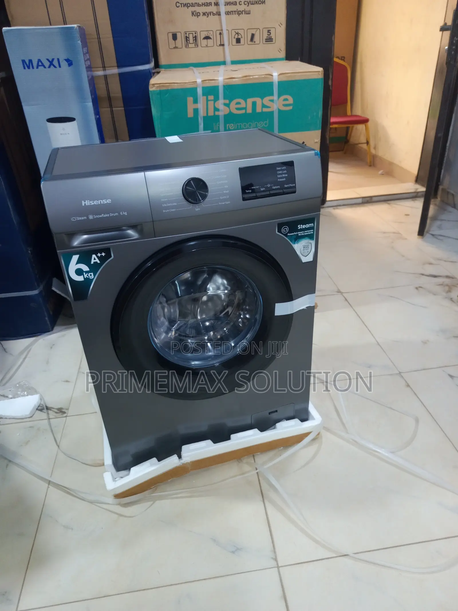 Hisense 6kg Front Load – Spotless Results Guaranteed