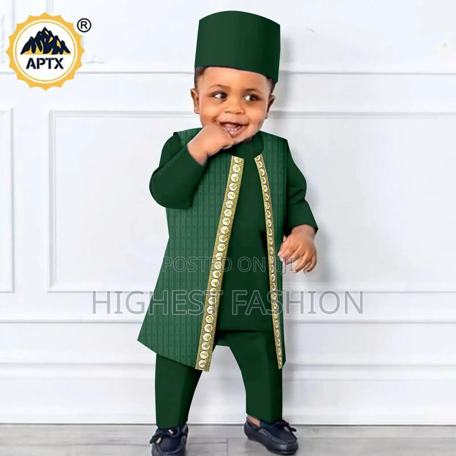 4 Pieces Muslim Set