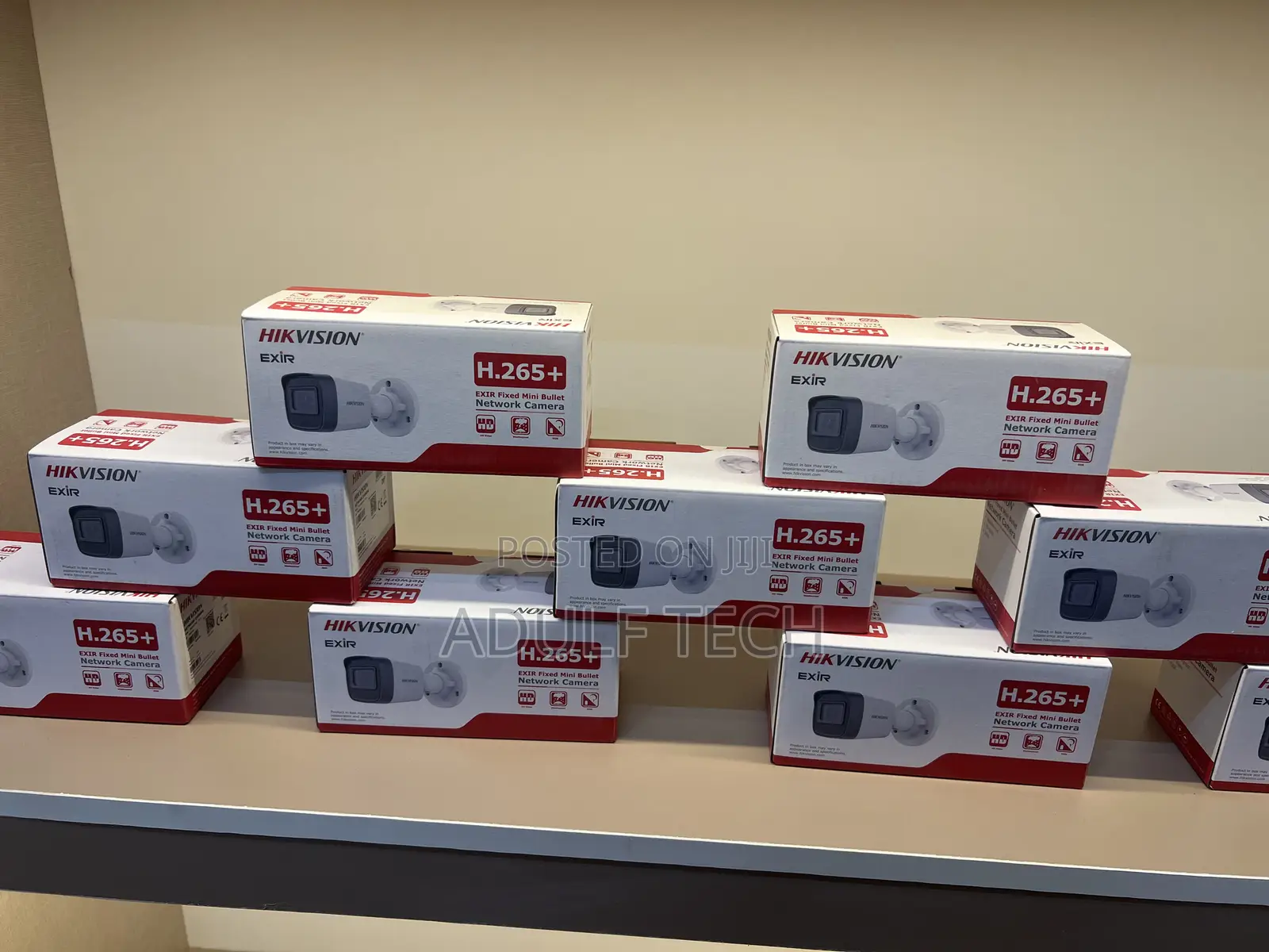 Hikvision H. 265+ Exir Fixed Mini Bullet Network Camera
