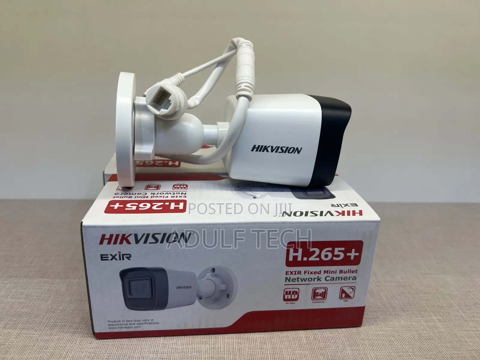 Hikvision H. 265+ Exir Fixed Mini Bullet Network Camera