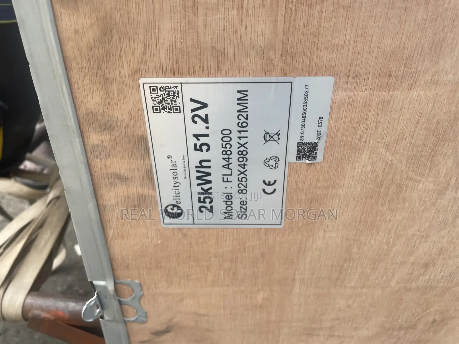 20kwh Felicity Lithium Battery 400ah