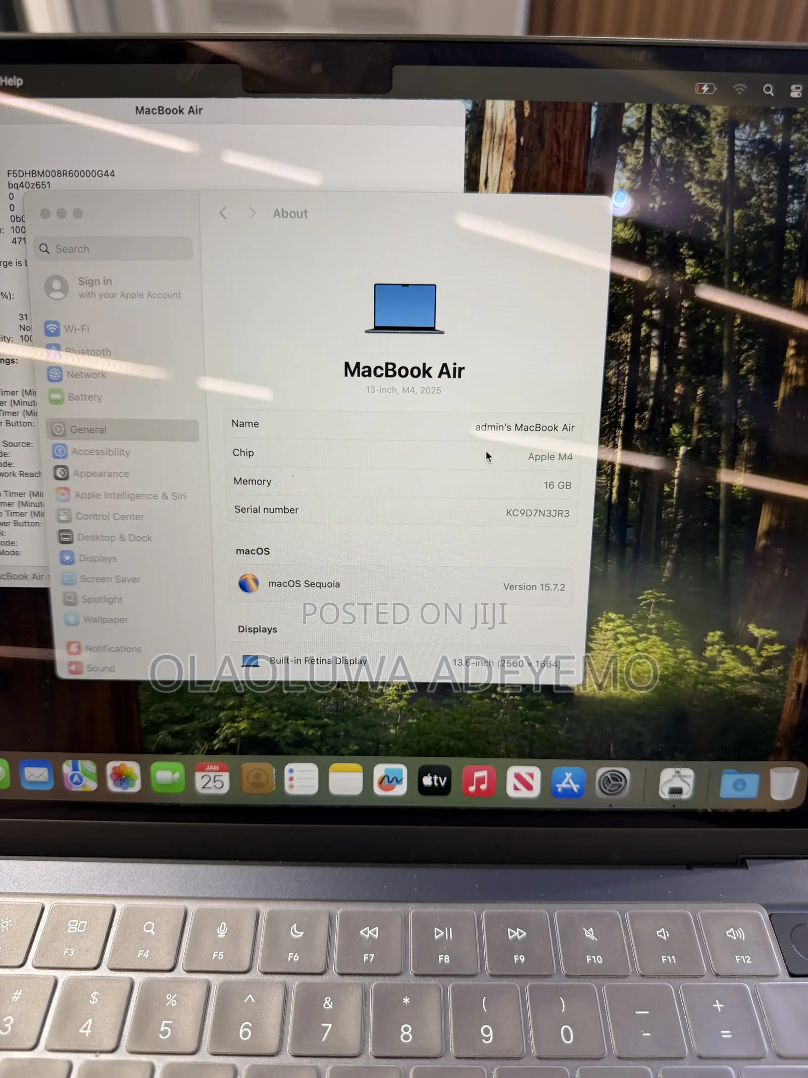 Laptop Apple MacBook Air 2025 M4 16GB Apple M4 SSD 256GB
