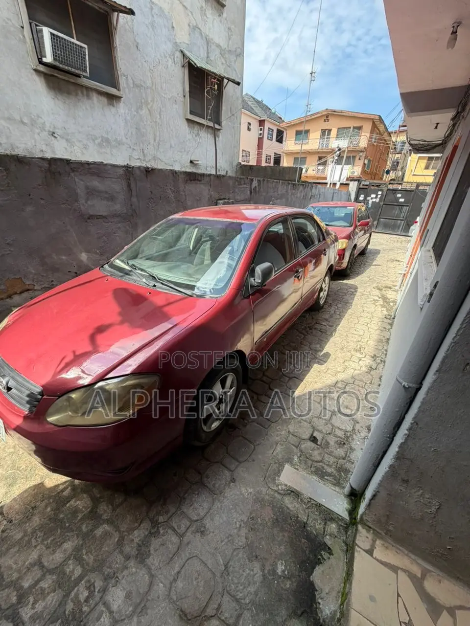 Toyota Corolla Sedan 2003 Red