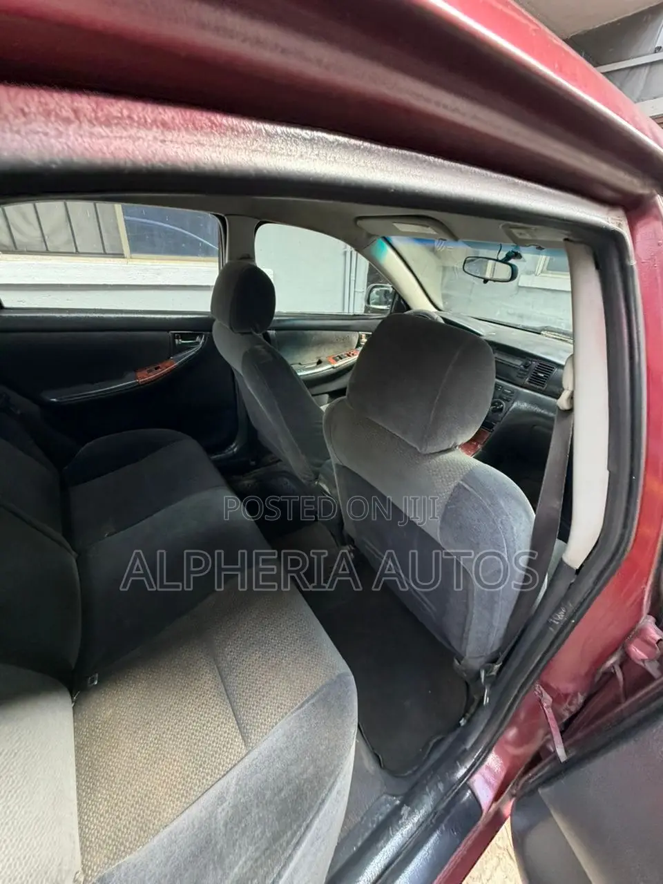Toyota Corolla Sedan 2003 Red