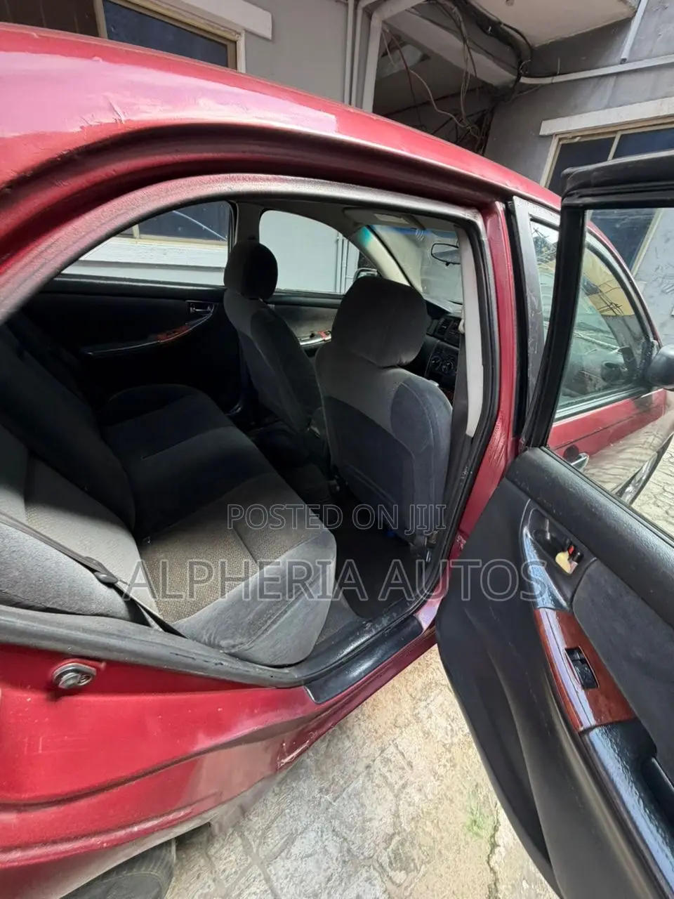 Toyota Corolla Sedan 2003 Red