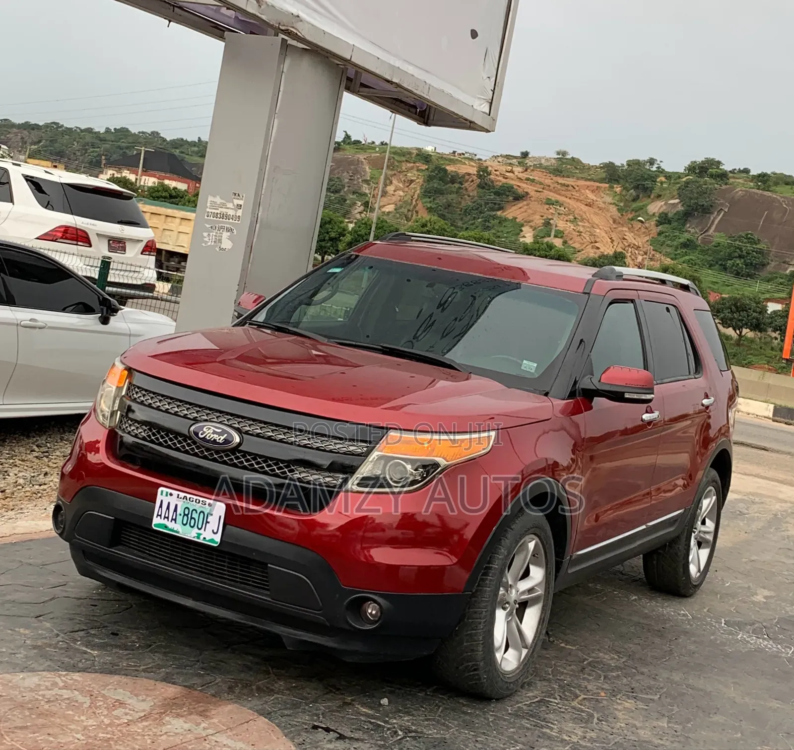 Ford Explorer 2015 Red