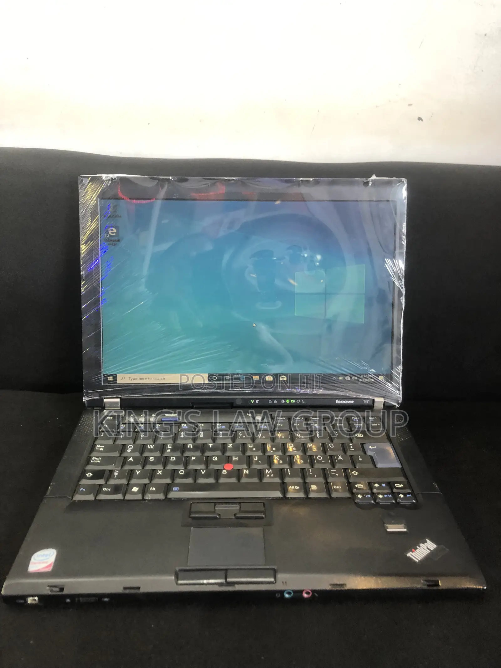 Laptop Lenovo ThinkPad T61 4GB Intel Core 2 Duo HDD 320GB