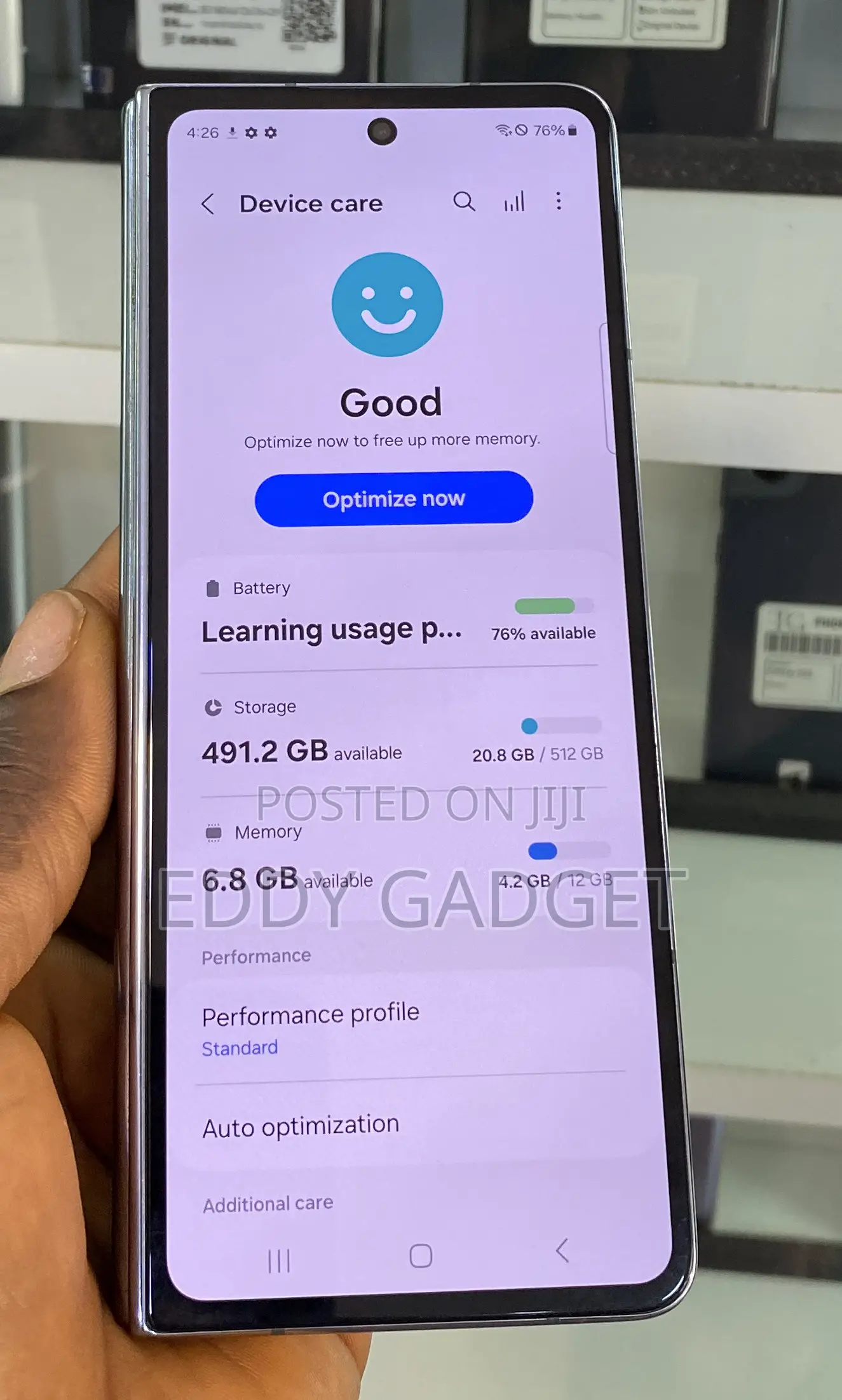 Samsung Galaxy Z Fold4 512 GB Blue