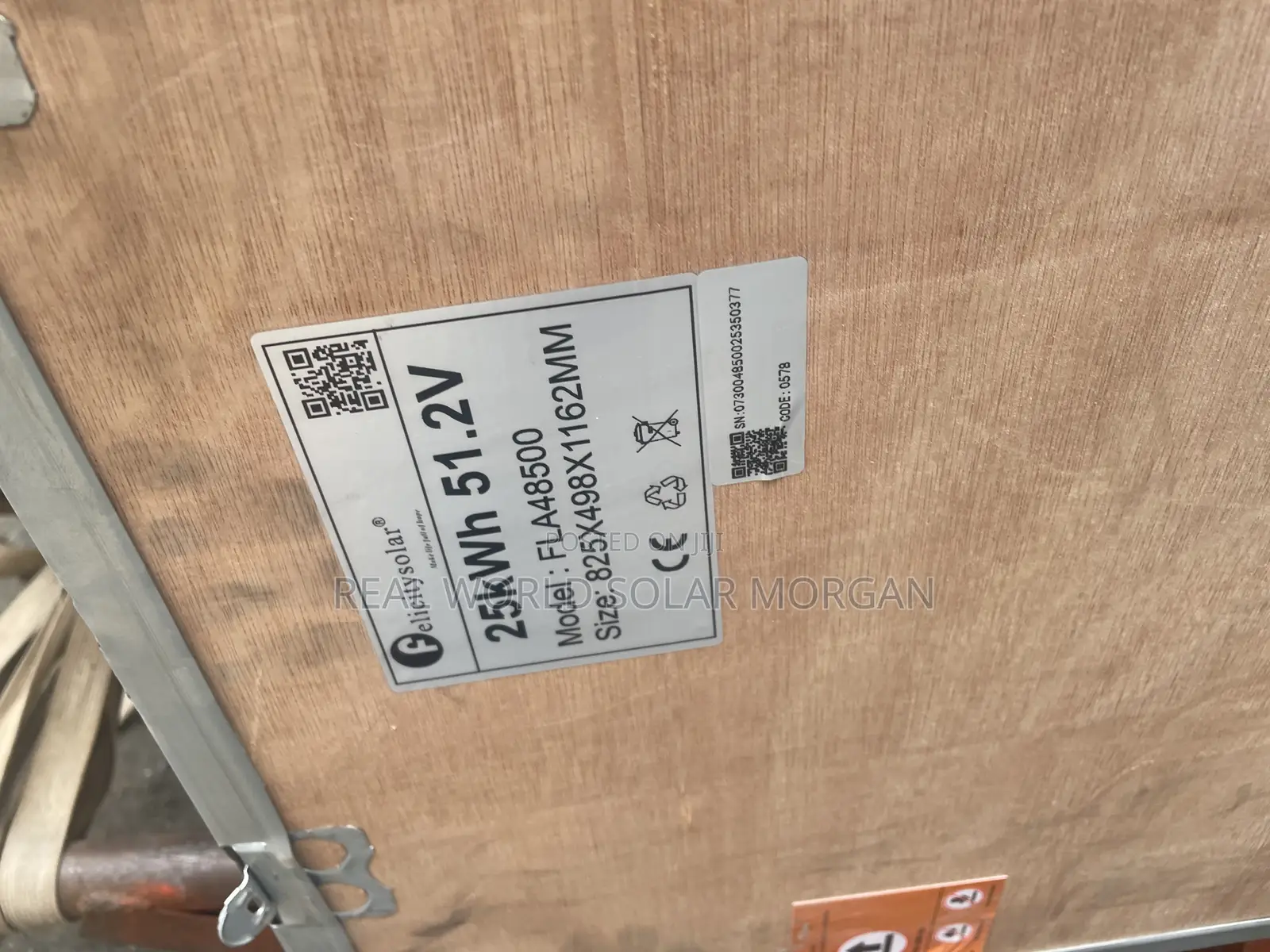 25kwh Felicity Lithium Battery (48v 400ah)