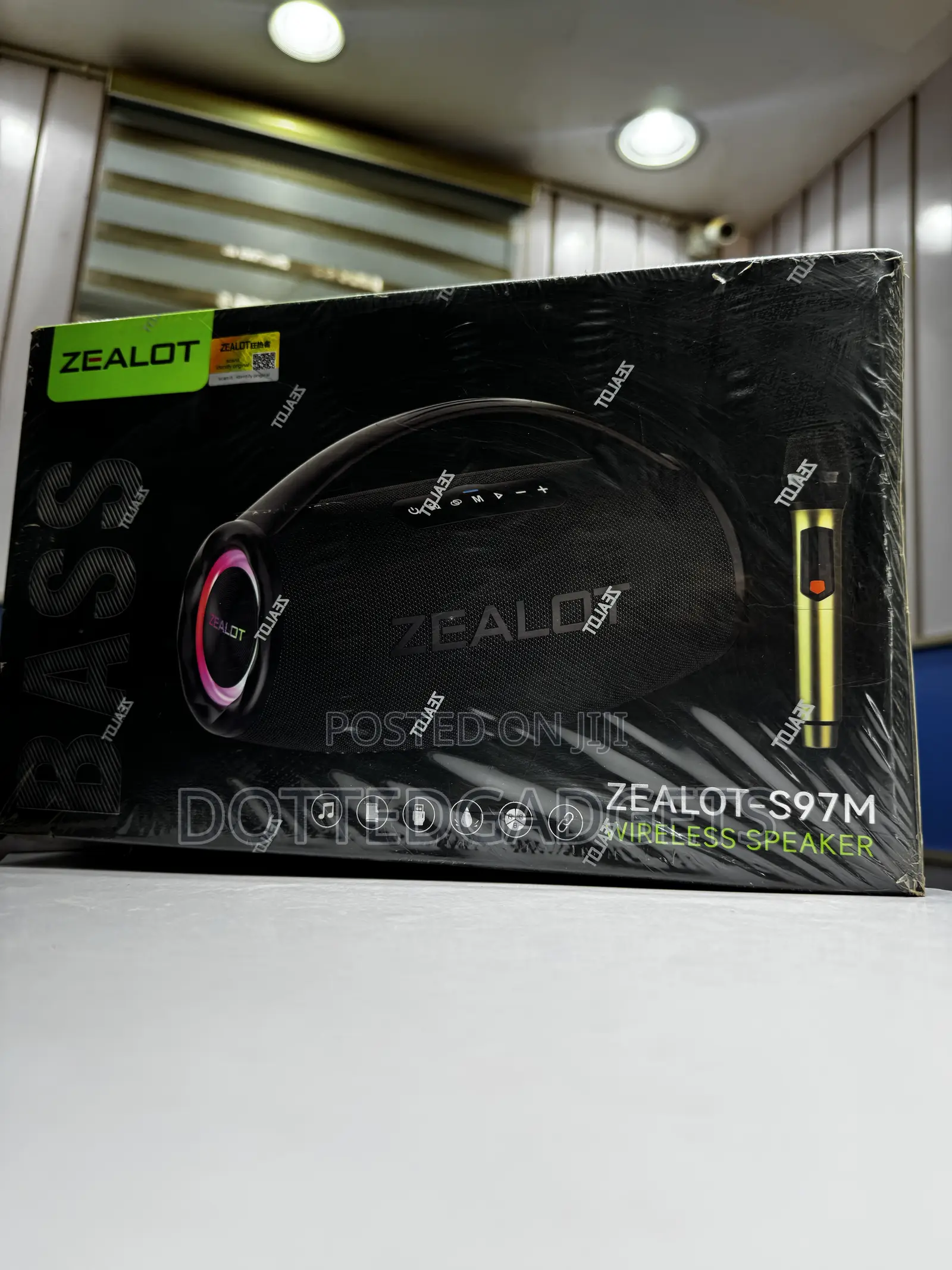 Zealot S97m Wireless Speaker With Premium Wireless Karaoke Microphone
