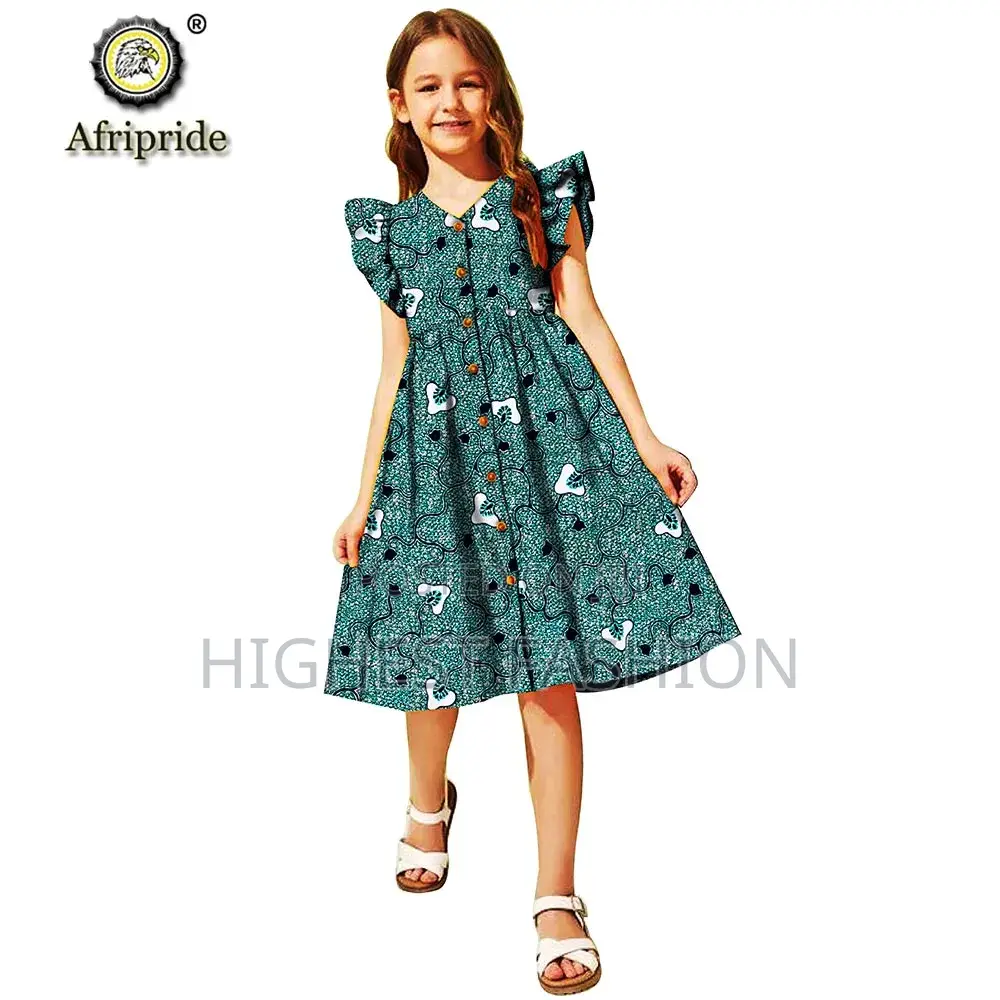 Sleeveless Button-Down Print Dress for Parties