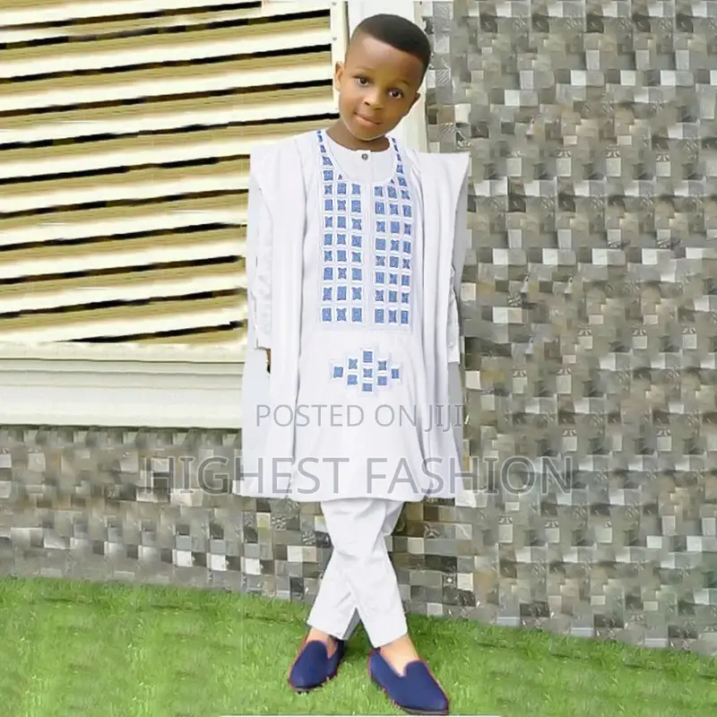 Agbada With Embroidery