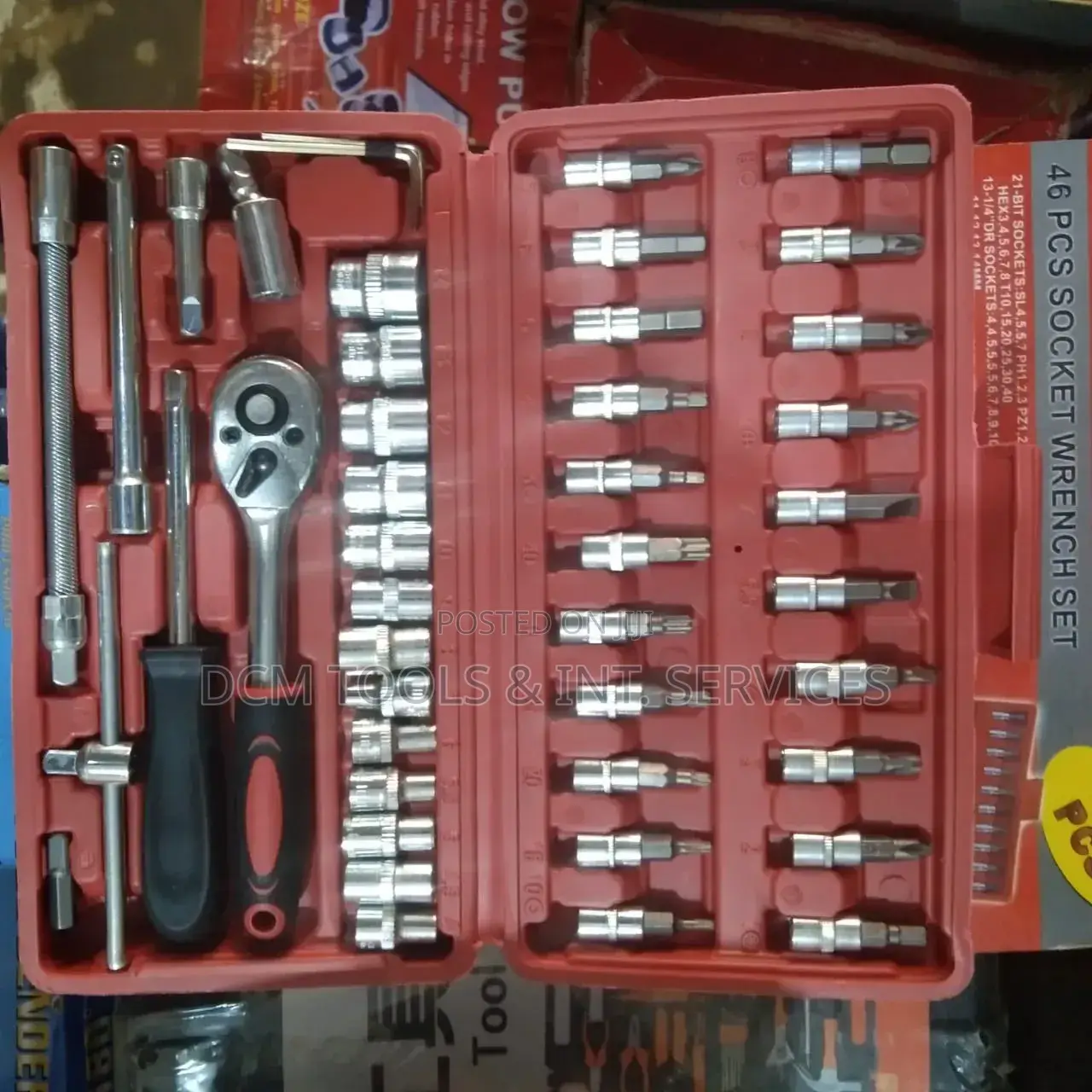 53pcs Socket and Bit Wrench