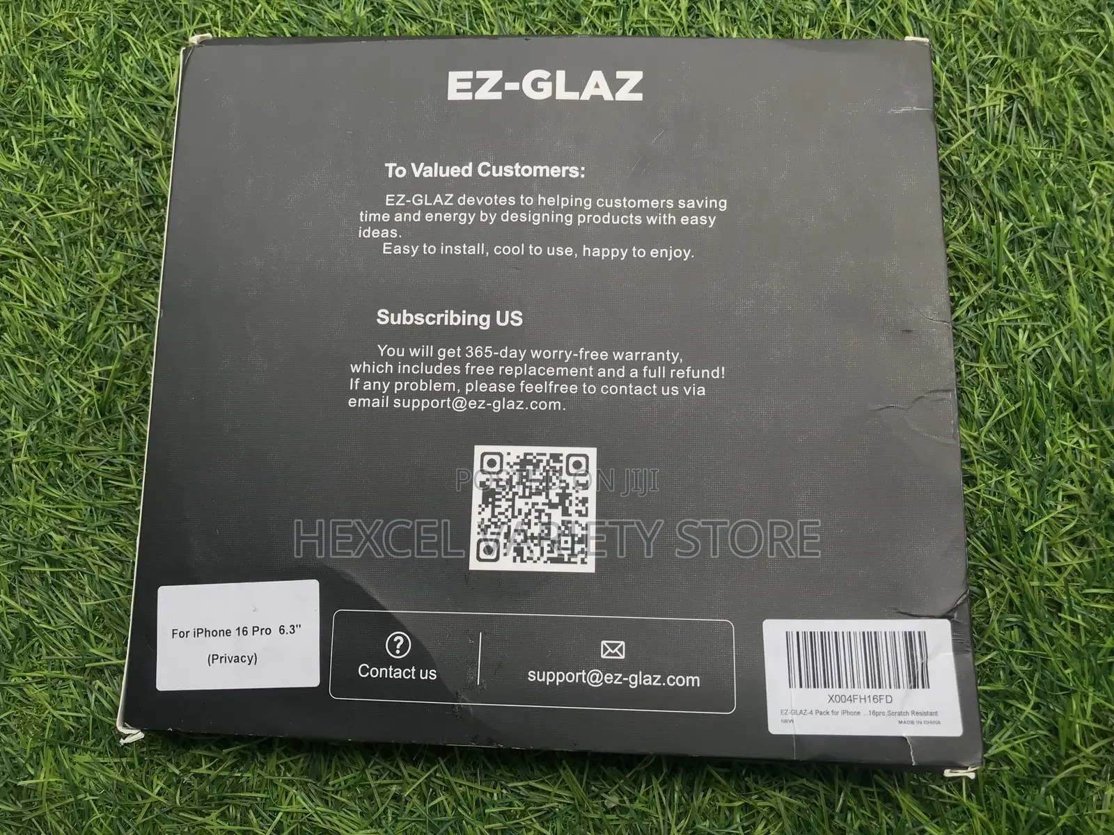 Ez-Glaz iPhone 16 Pro Screen Guard - Privacy