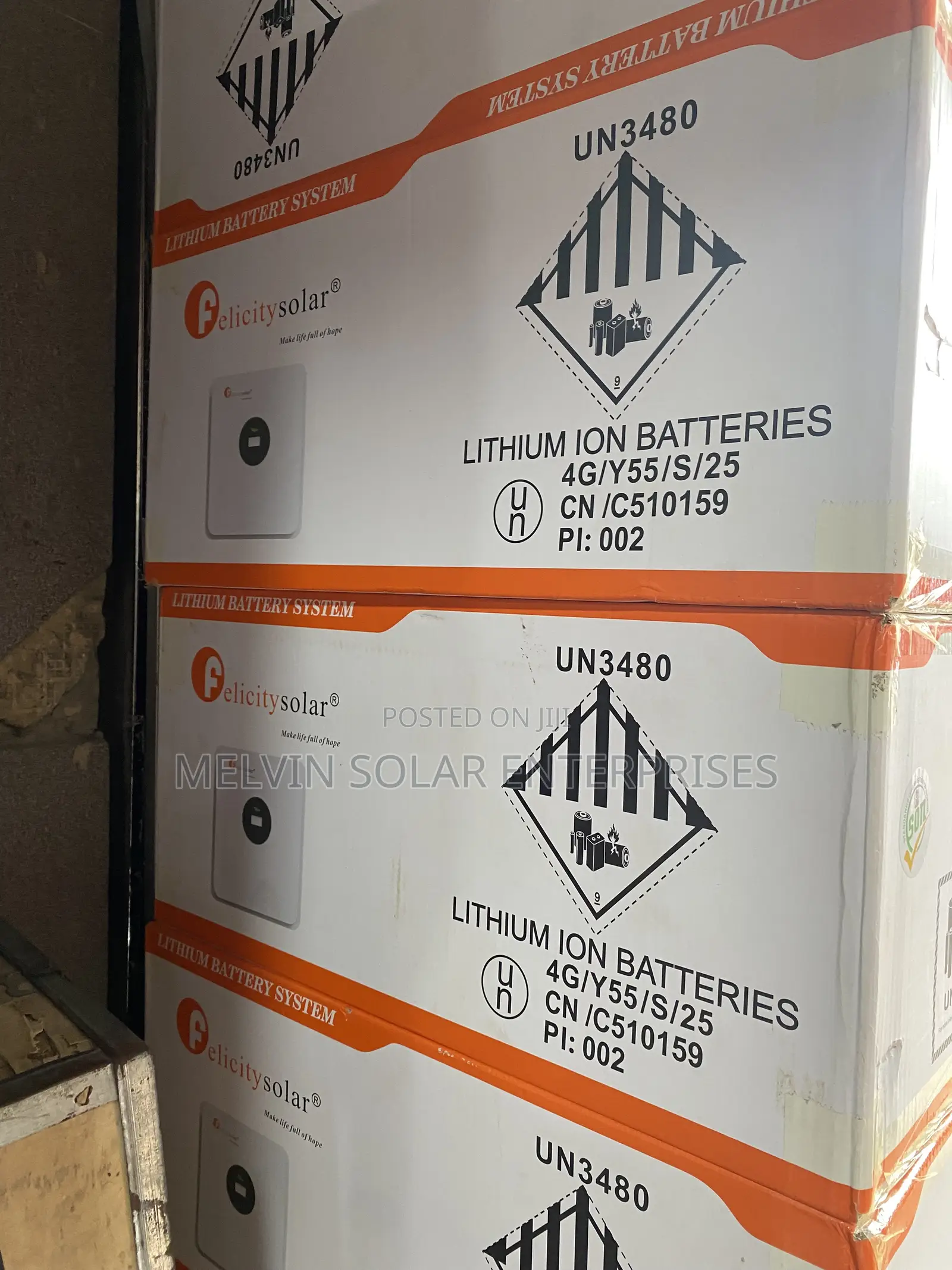5kwh 24v Felicity Solar Lithium Ion Phosphate Batteries Available Now