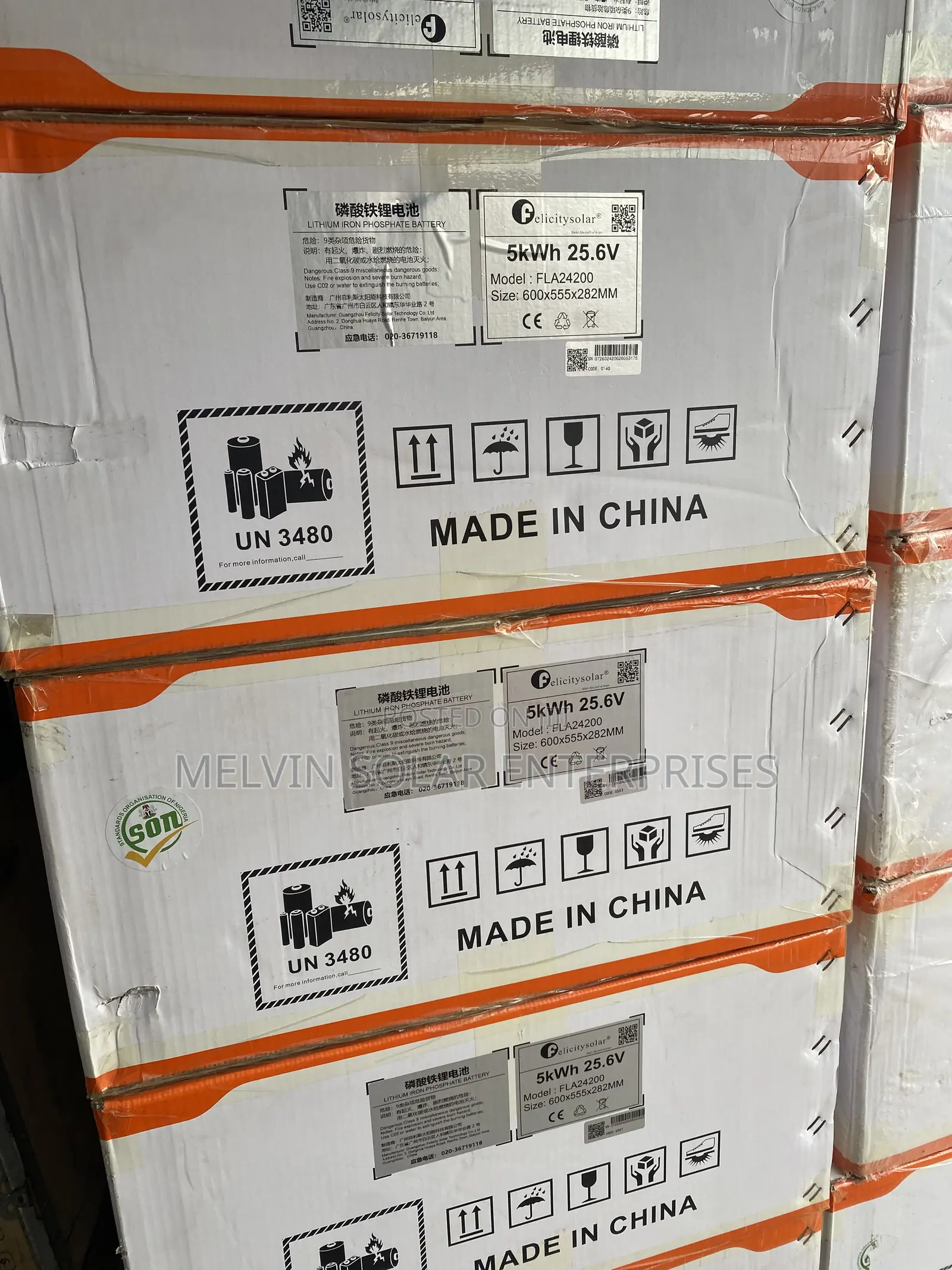 5kwh 24v Felicity Solar Lithium Ion Phosphate Batteries Available Now