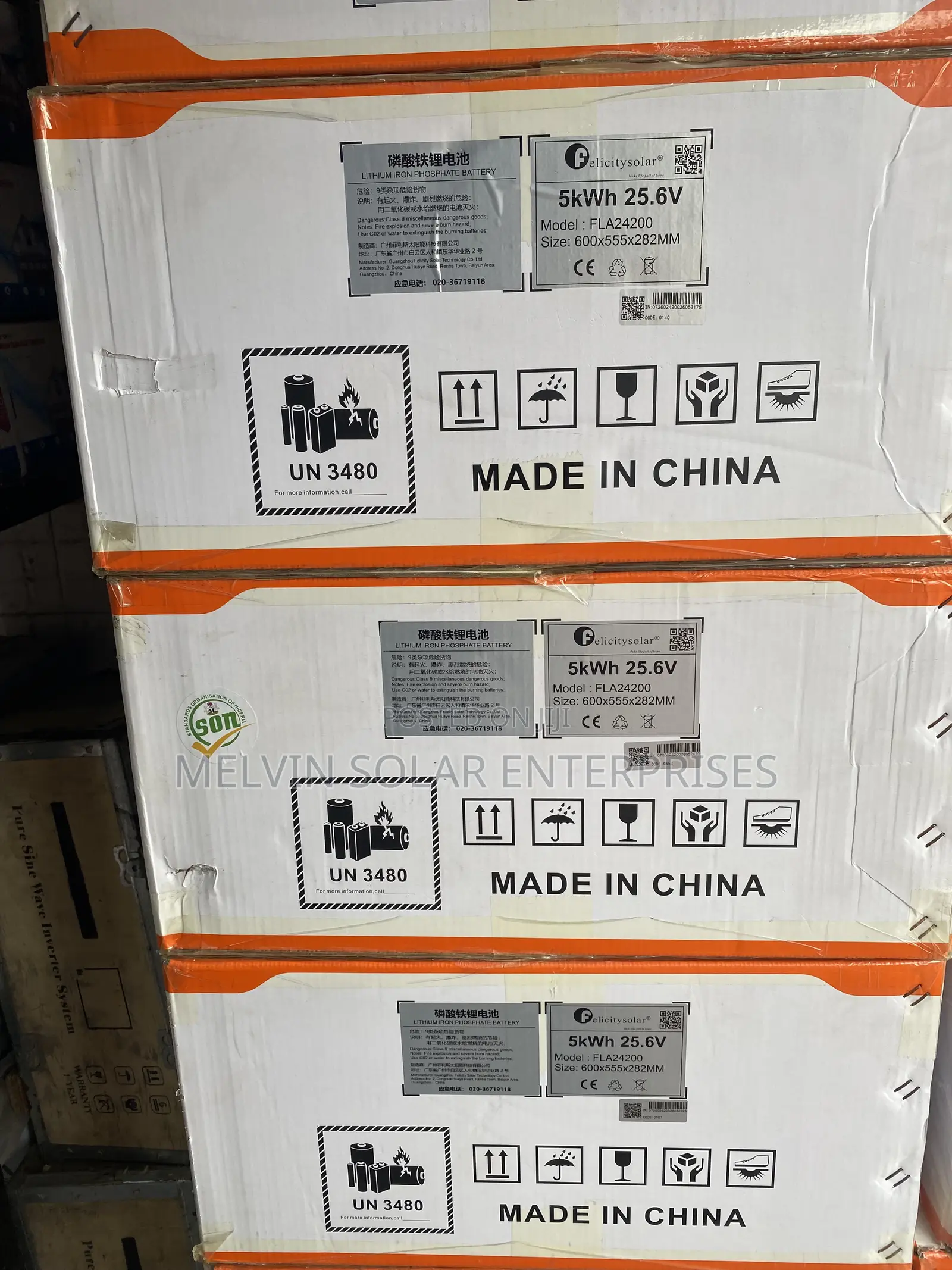 5kwh 24v Felicity Solar Lithium Ion Phosphate Batteries Available Now