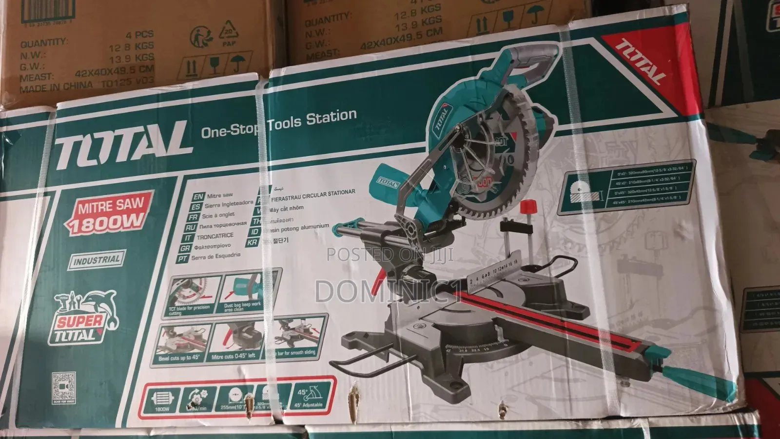 Total 1800w Industrial Mitre Saw