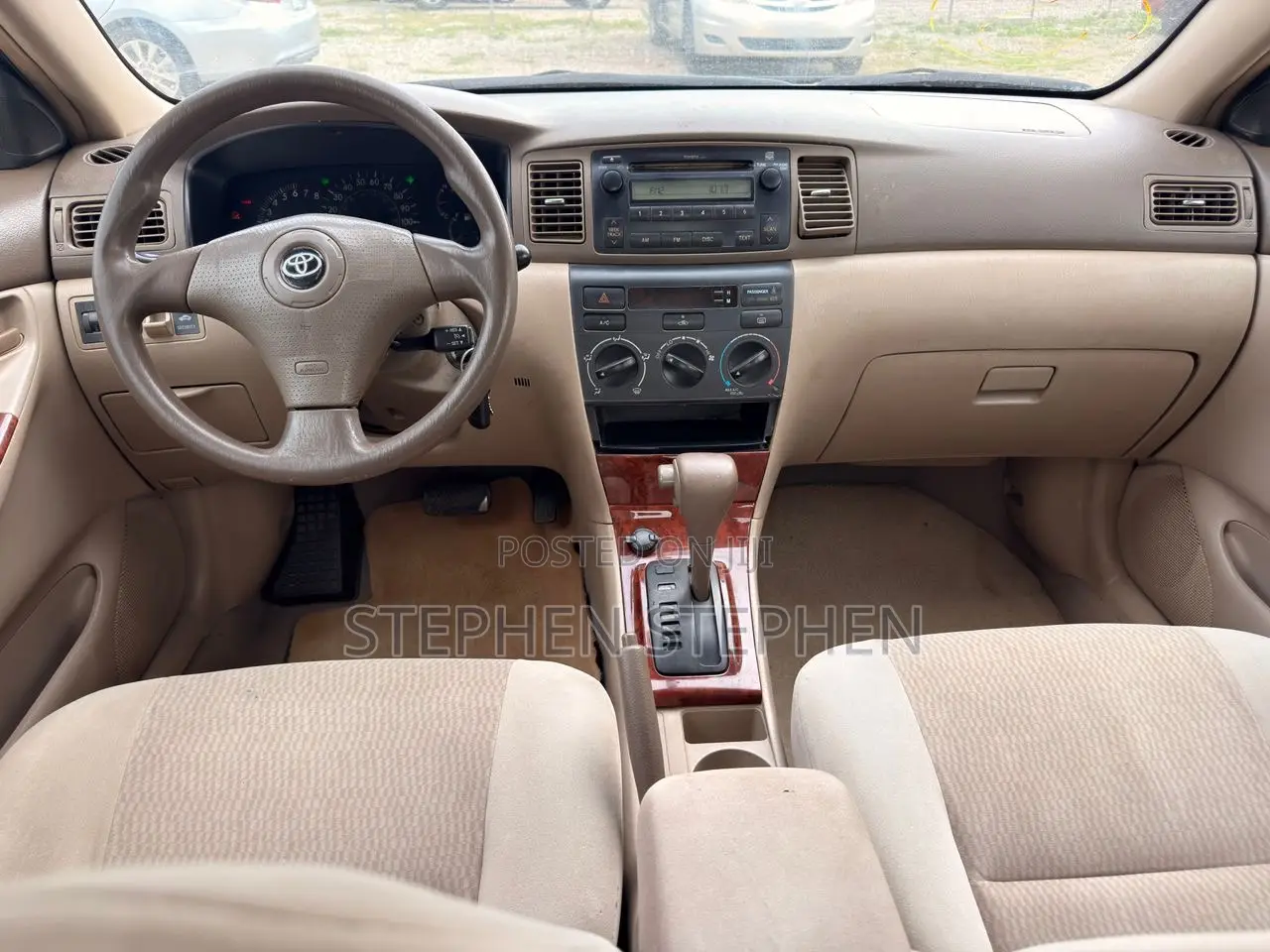 Toyota Corolla 2007 Gold