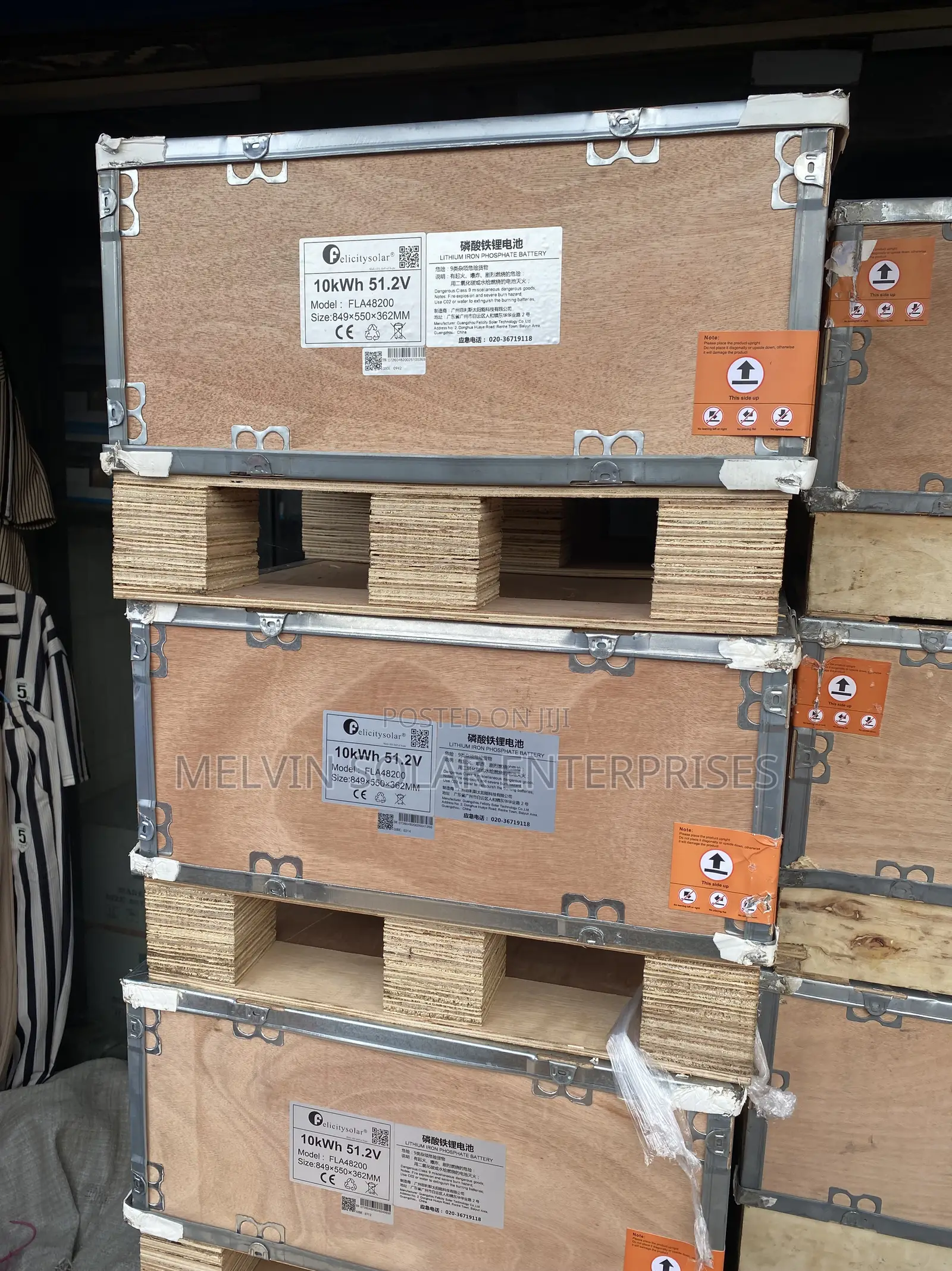 10kwh 51.2v Felicity Solar Lithium Ion Phosphate Batteries Available