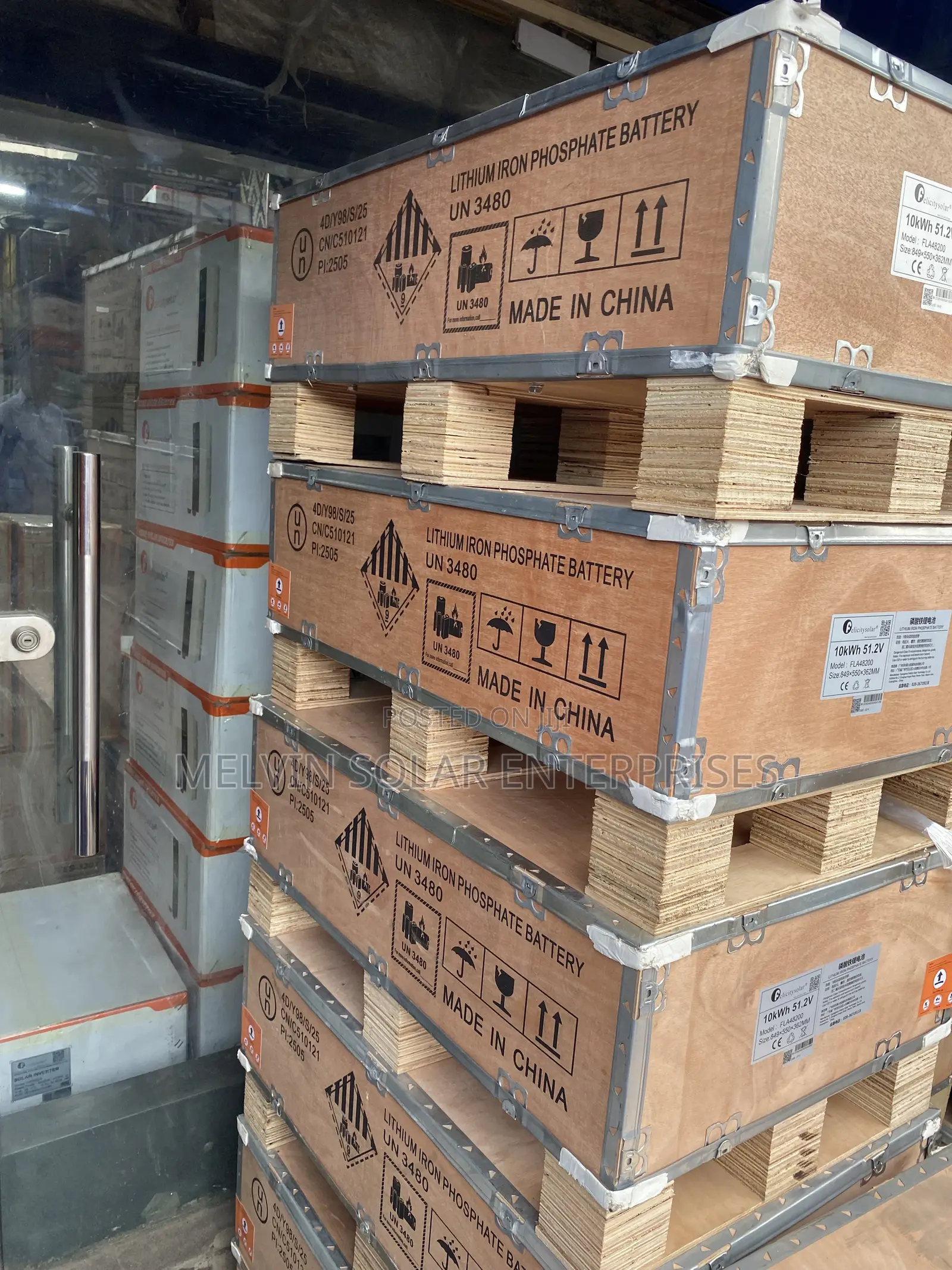 10kwh 51.2v Felicity Solar Lithium Ion Phosphate Batteries Available