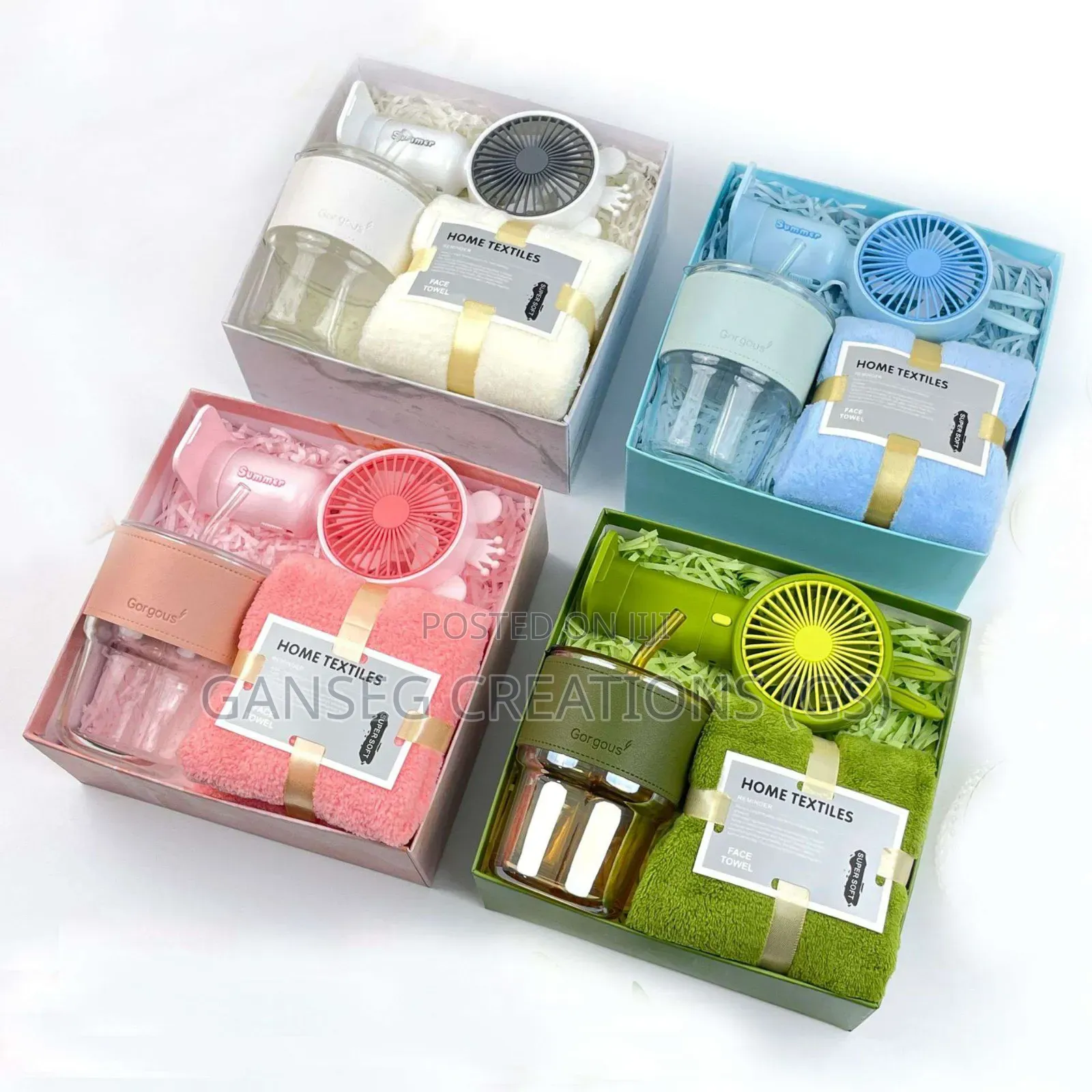 Premium 4-in-1 Summer Comfort Gift Box Set