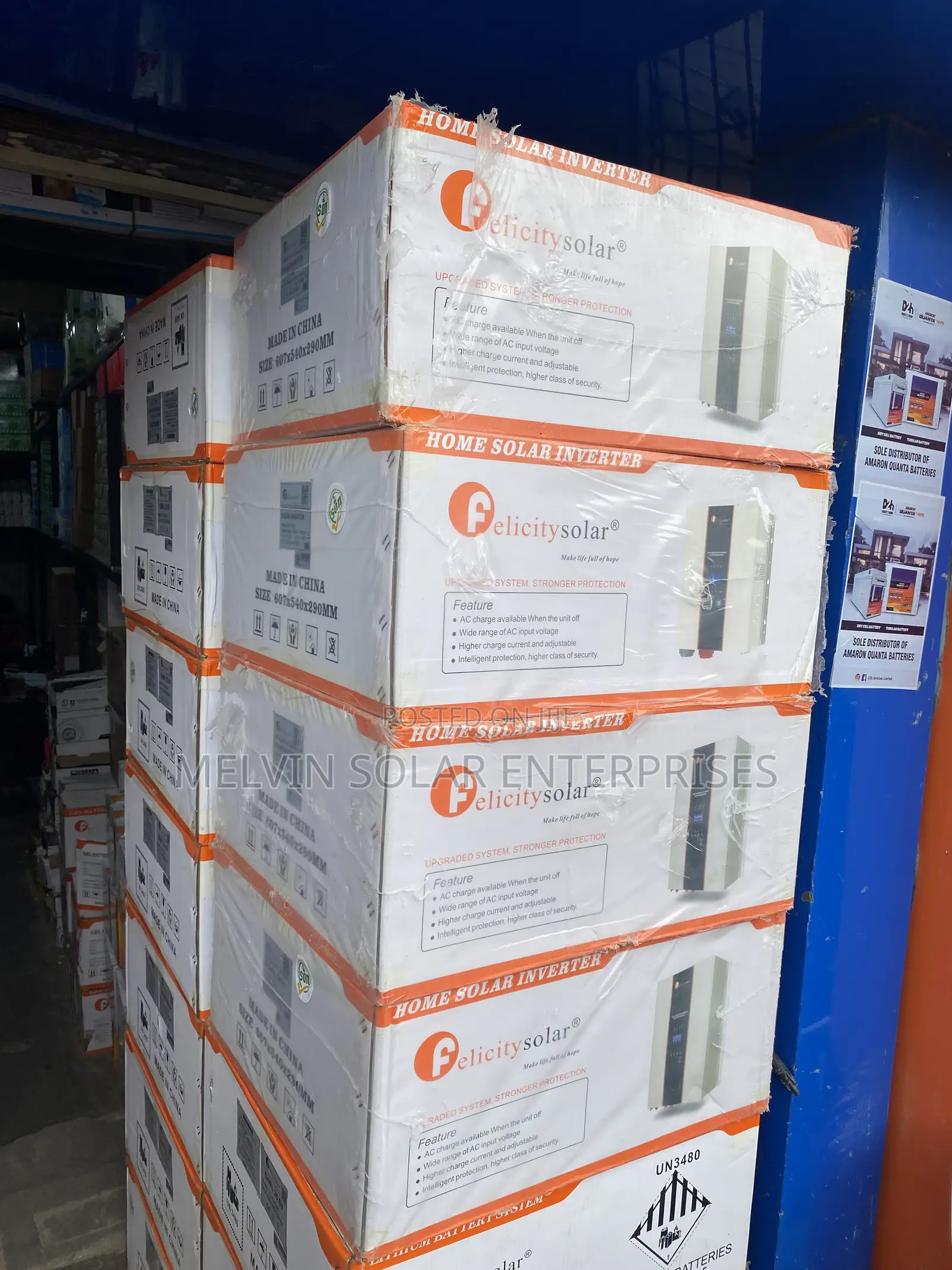 5kva 48v Felicity Solar Pure Sine Wave Inverter Available in Store
