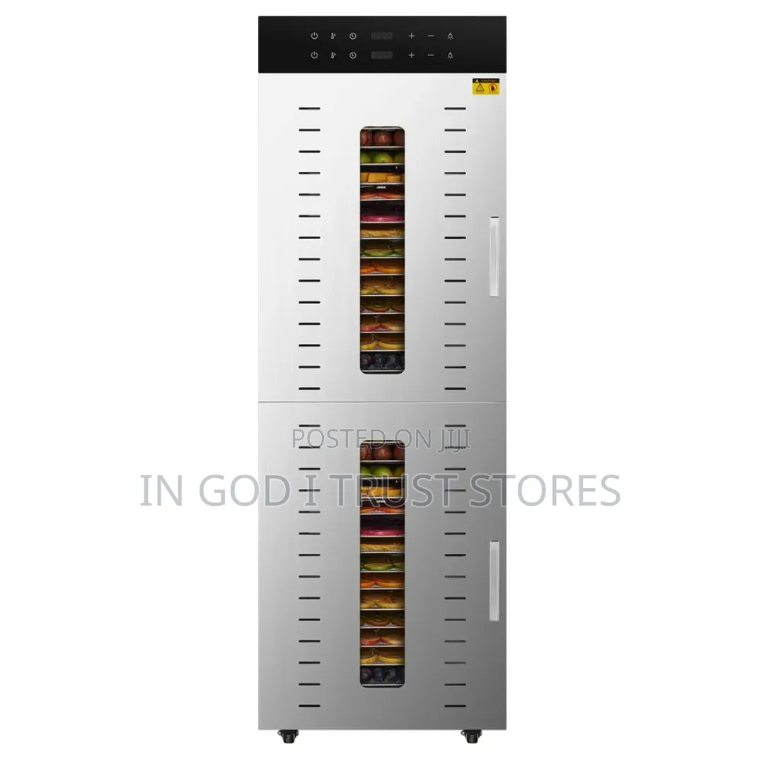 Commercial 32 Layers Double Cabinets Stainless Steel Garlic Dehydrator