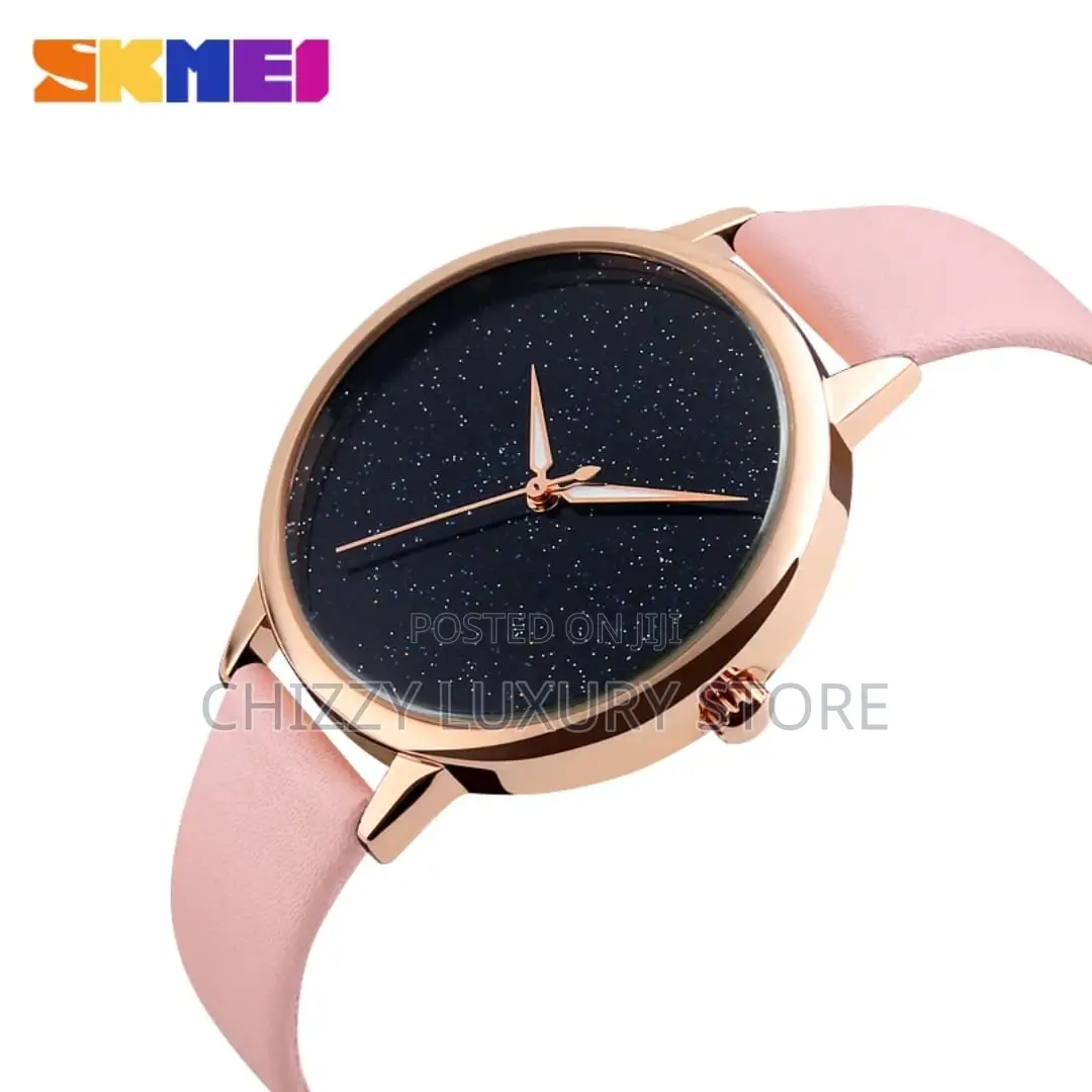 Skmei Quality Ladies Rubber Strap Wristwatch