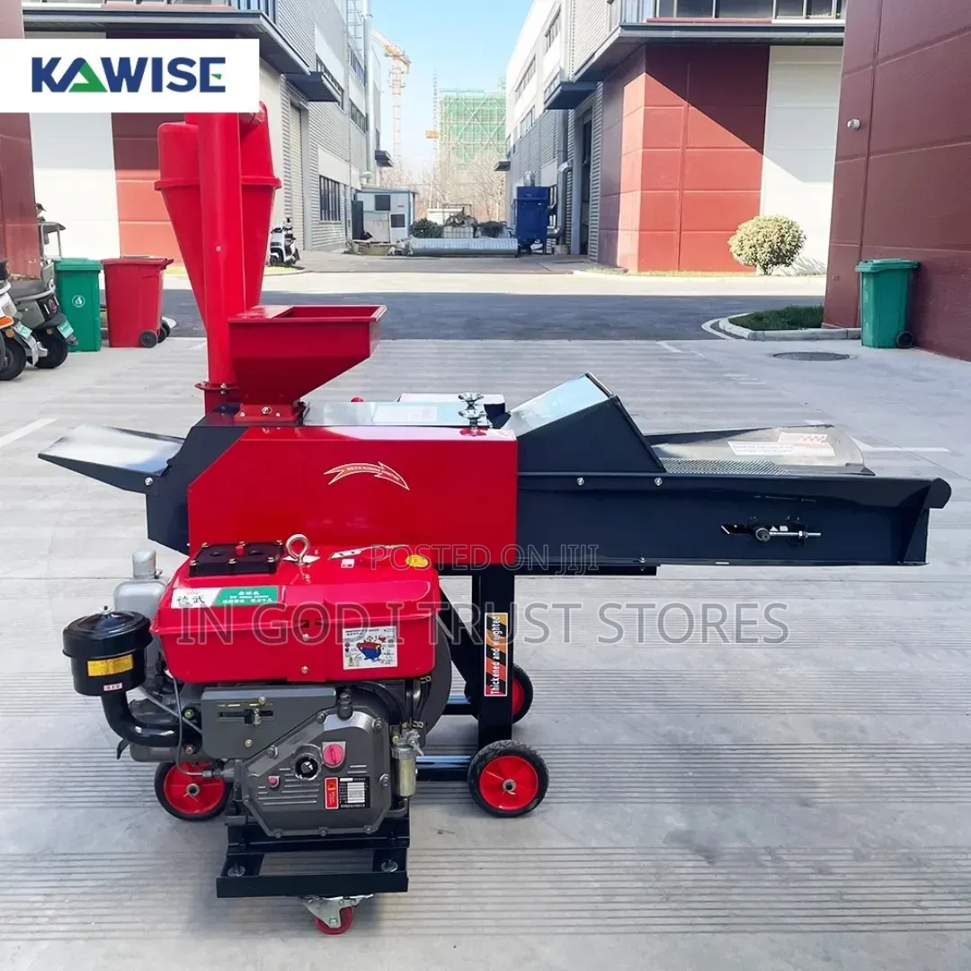 Diesel Chaff Cutter Kneader Crusher Machine