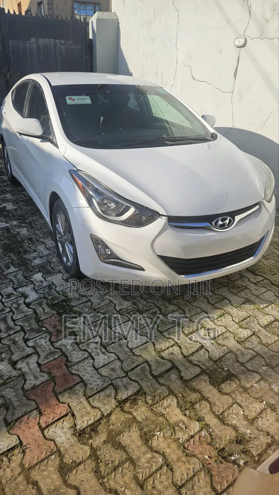 Hyundai Elantra 2014 White