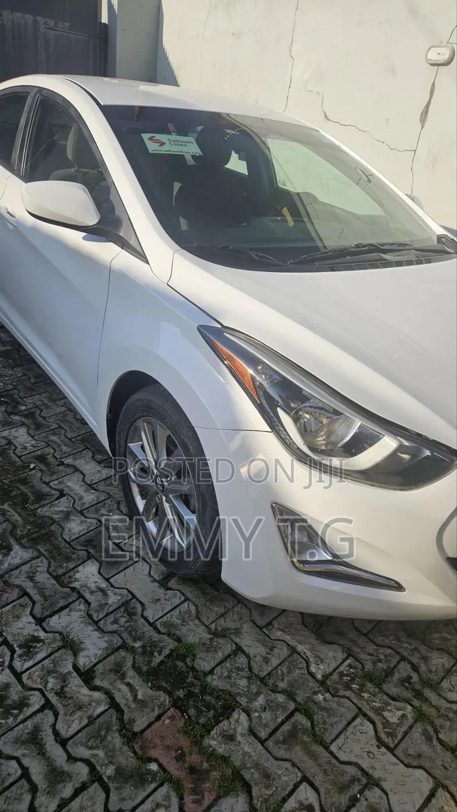 Hyundai Elantra 2014 White