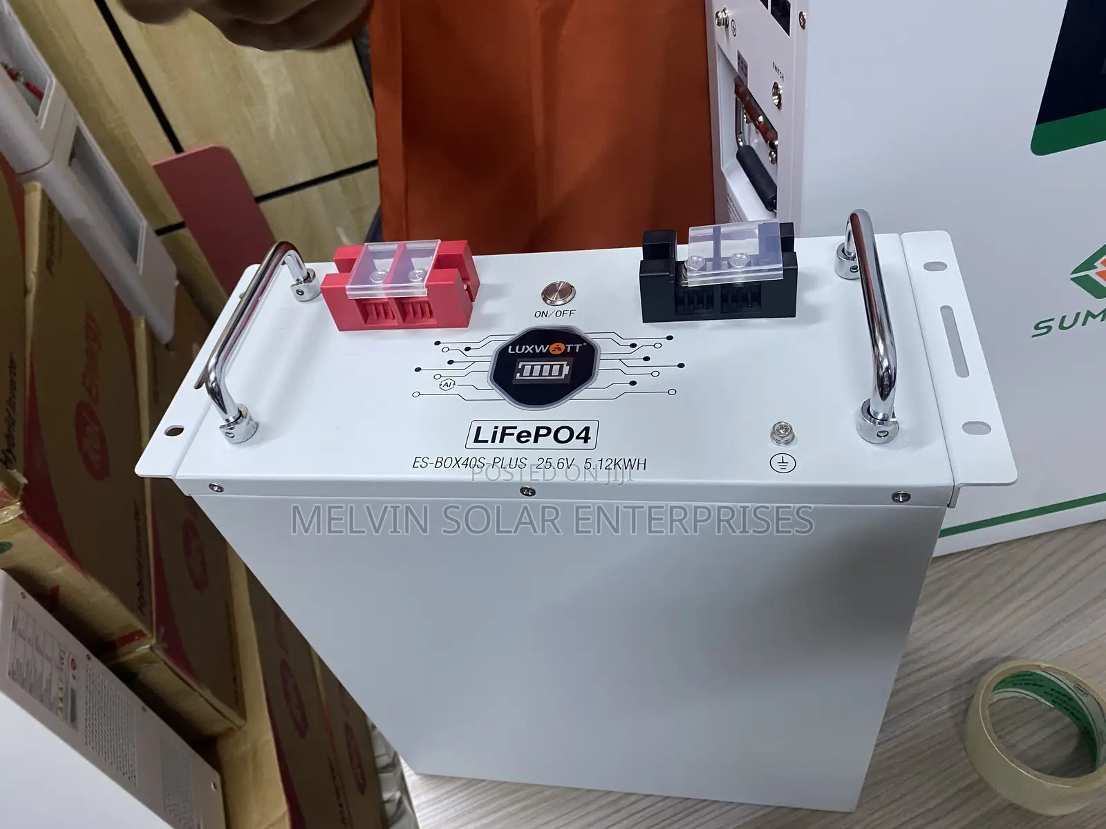 5.12kwh 25.6v Luxwatt Solar Lithium Ion Phosphate Batteries Available