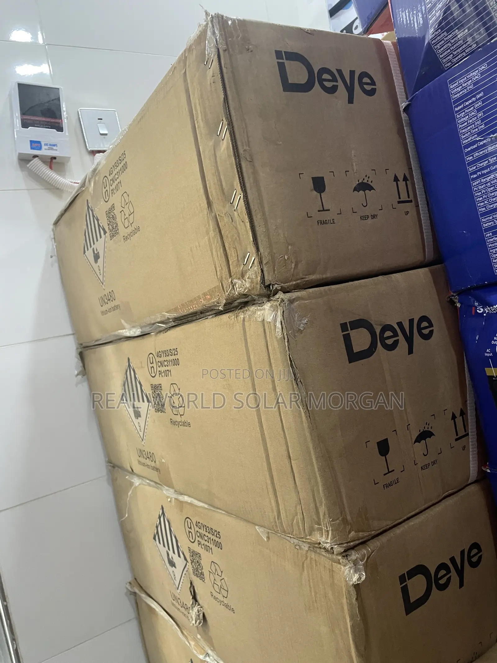 Deye 10kwh Lithium Battery (51.2v 200ah)