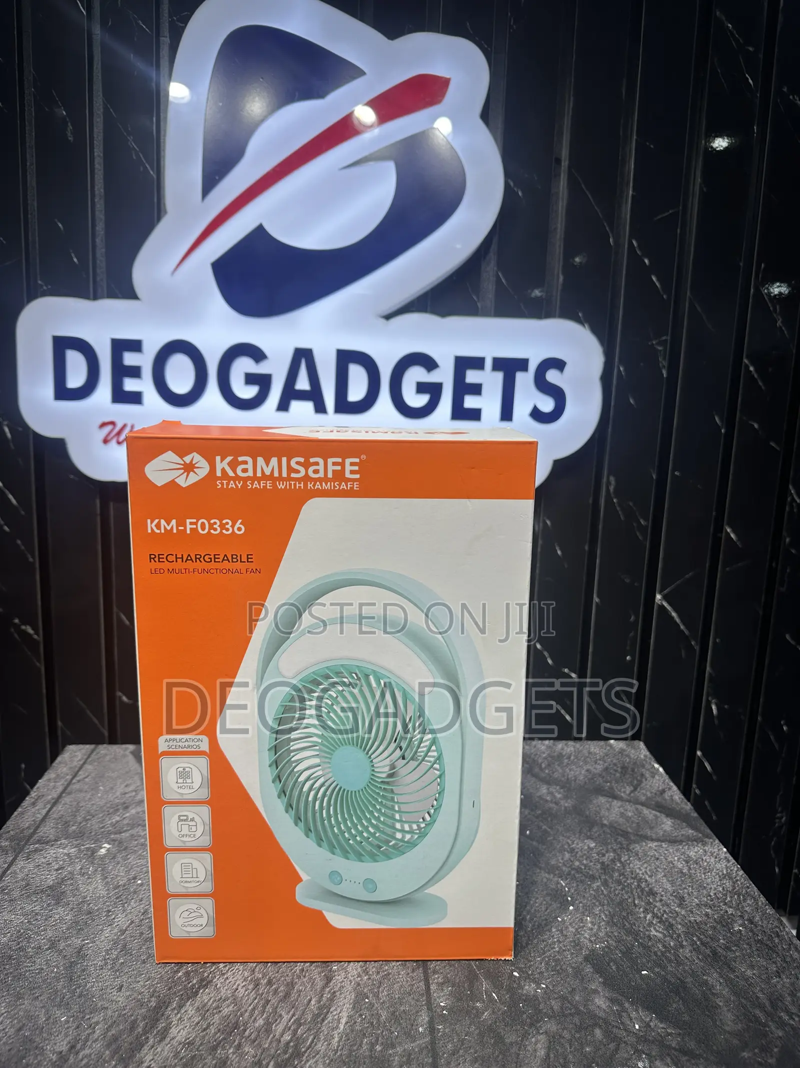 Kamisafe Rechargable Fan