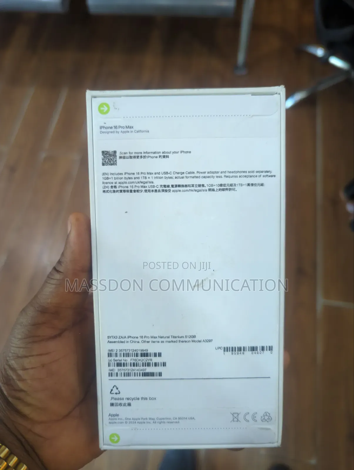 New Apple iPhone 17 Pro 512 GB Blue