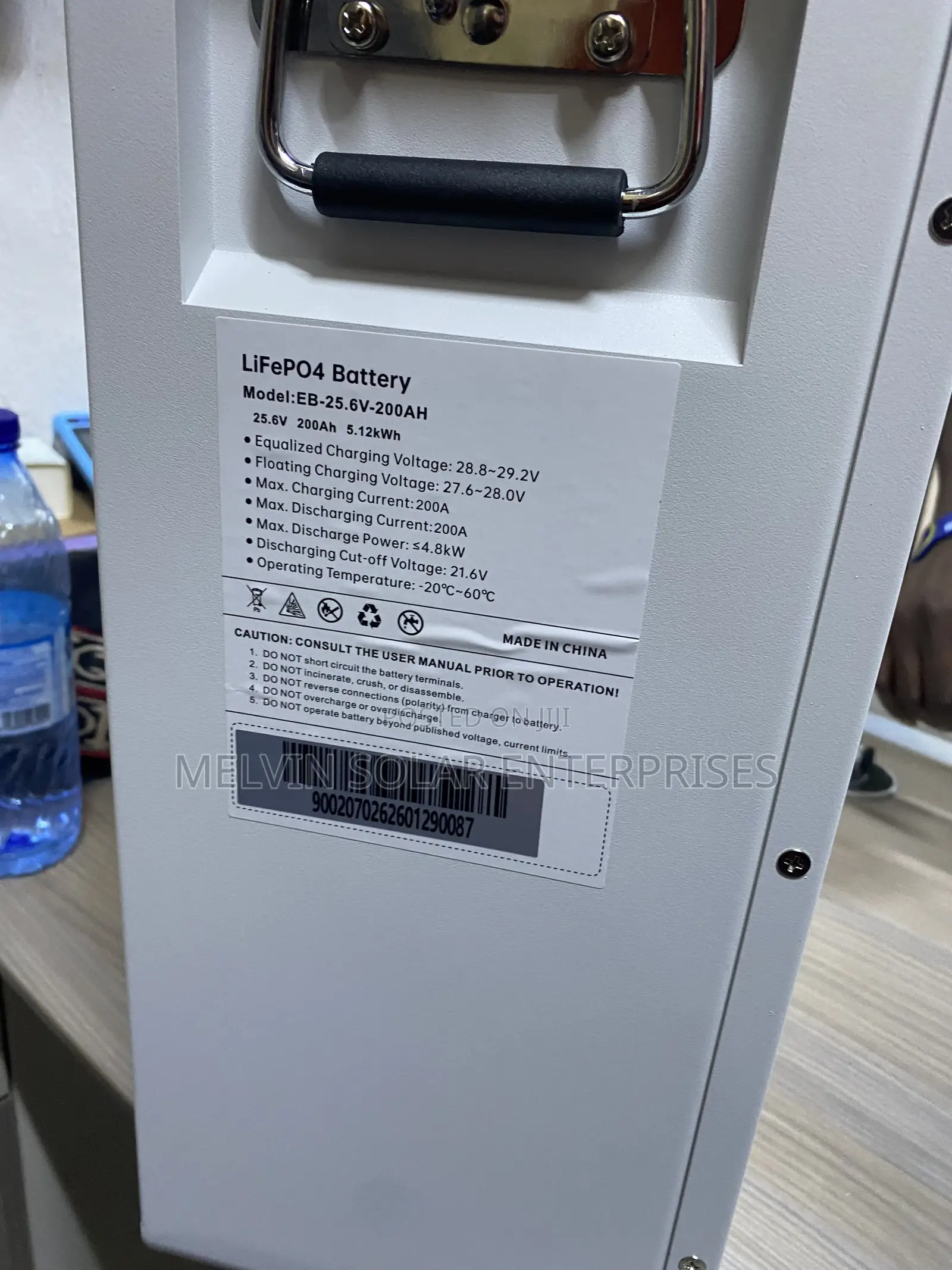 5.12kwh 25.6v Sumry Solar Lithium Ion Phosphate Batteries Available
