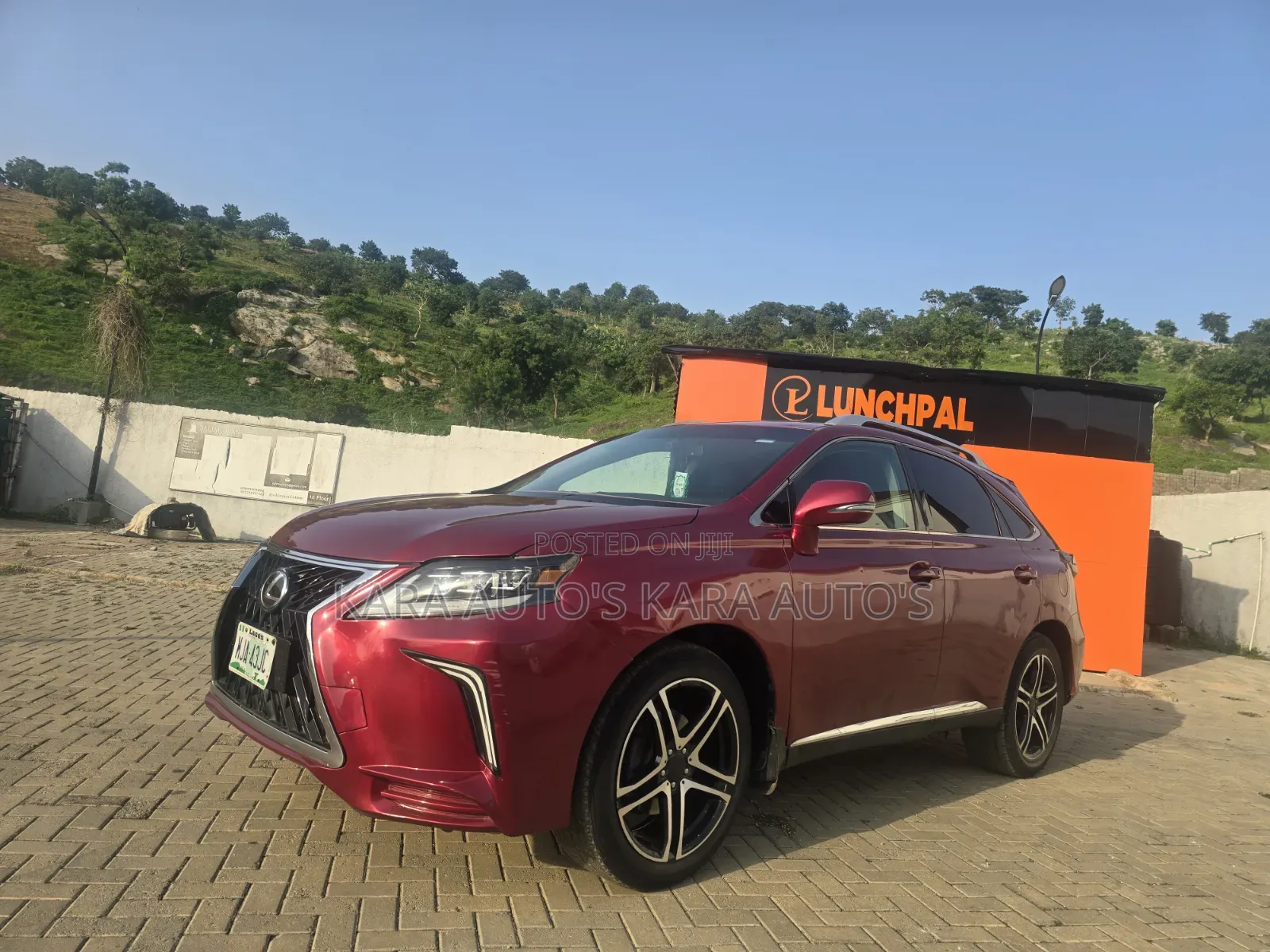 Lexus RX 2012 Red