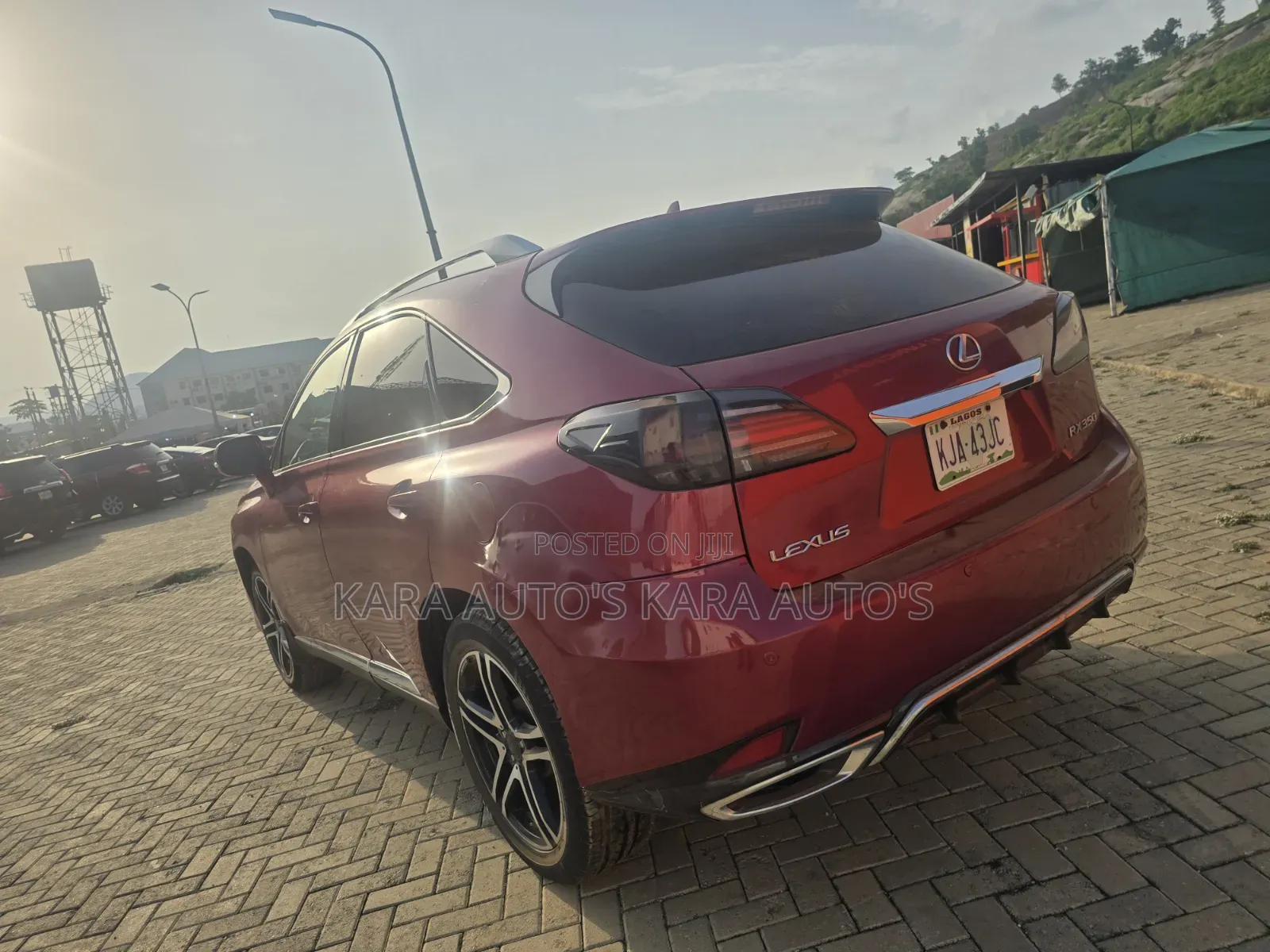 Lexus RX 2012 Red