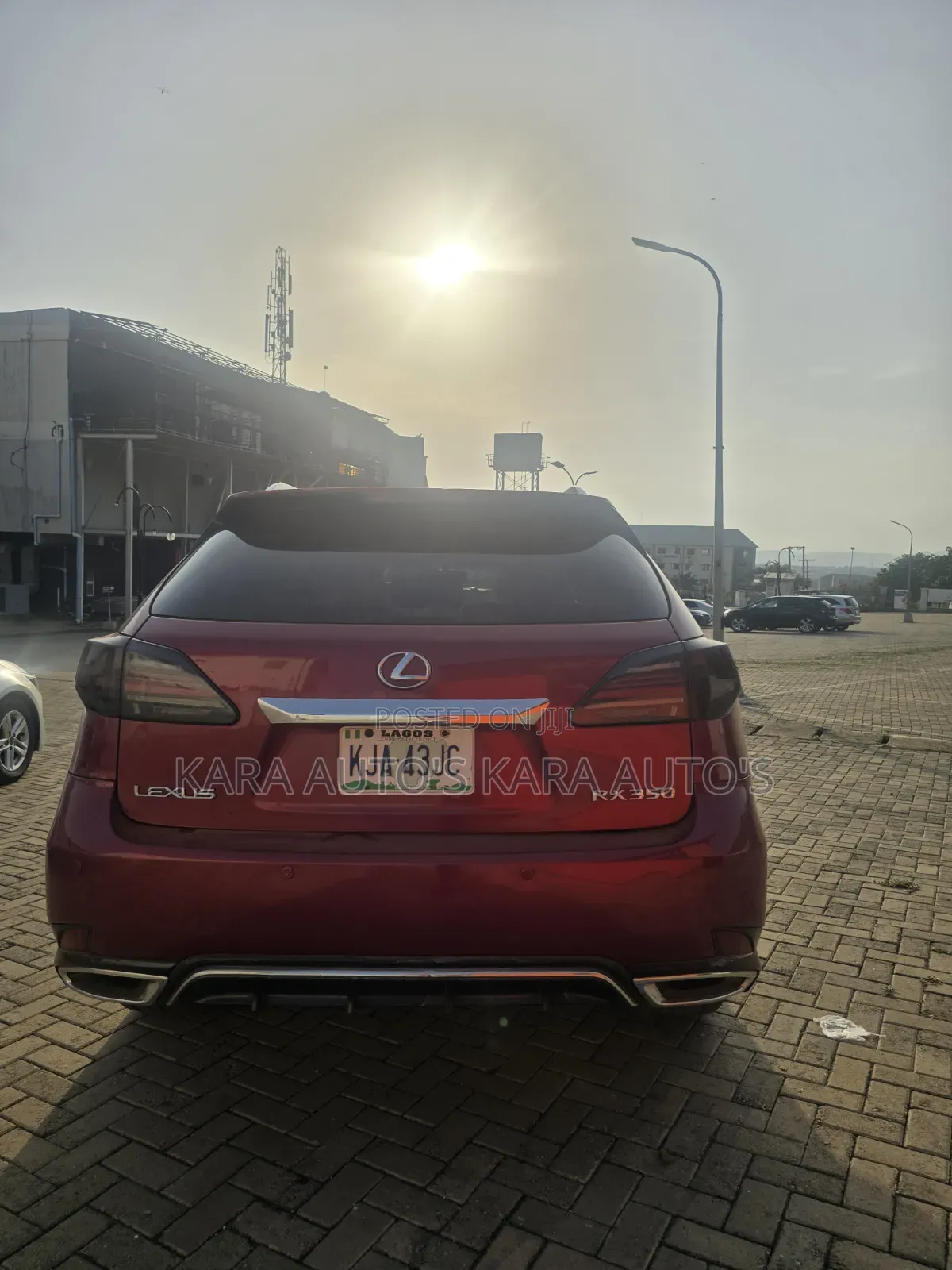 Lexus RX 2012 Red