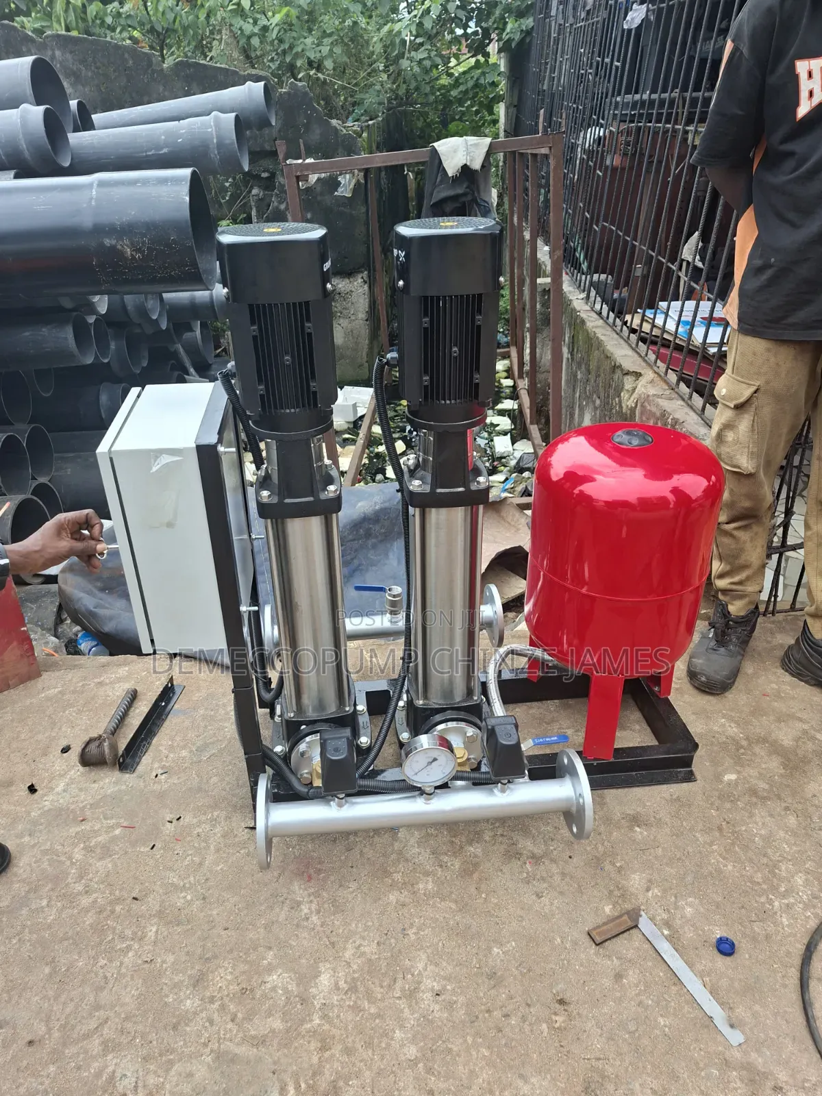Grundfos Vertical Booster Pump