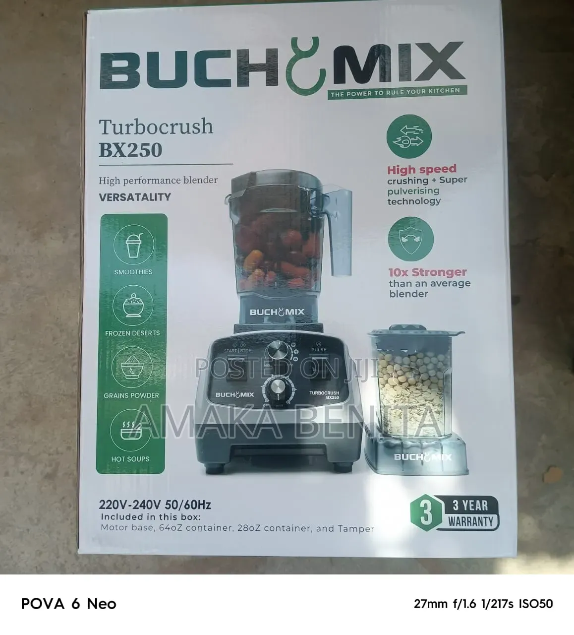 Buchymix Turbocrush Commercial Blender