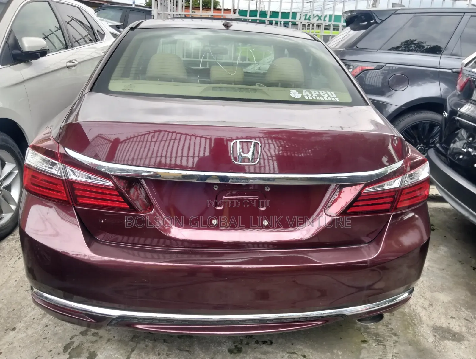 Honda Accord 2014 Burgundy