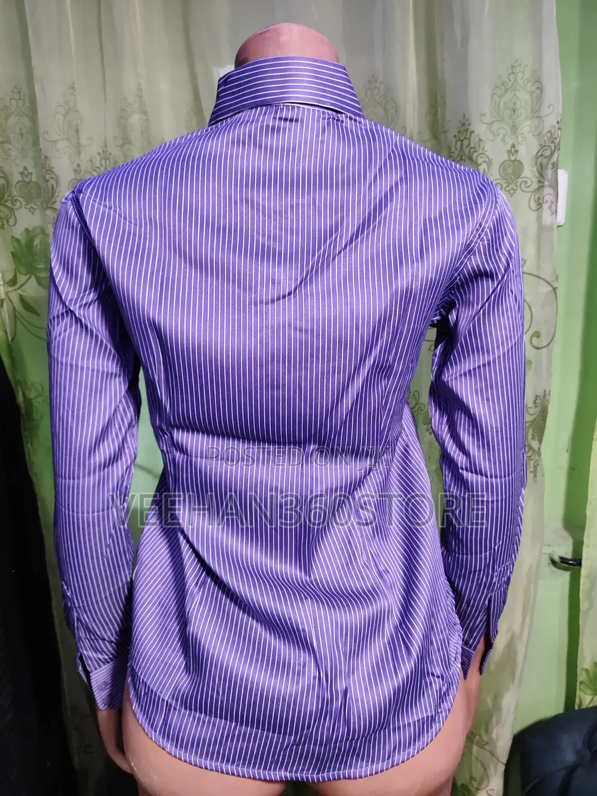 Purple Stripe Shirt
